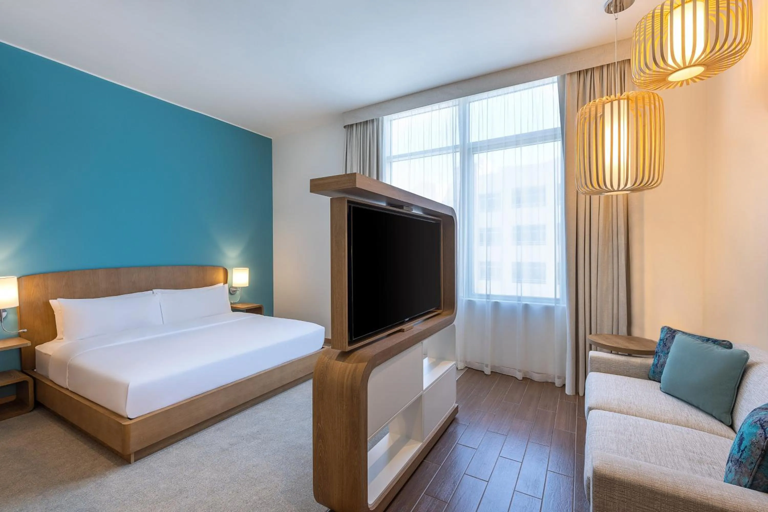 Photo of the whole room, Bed in Element Al Mina, Dubai Jumeirah