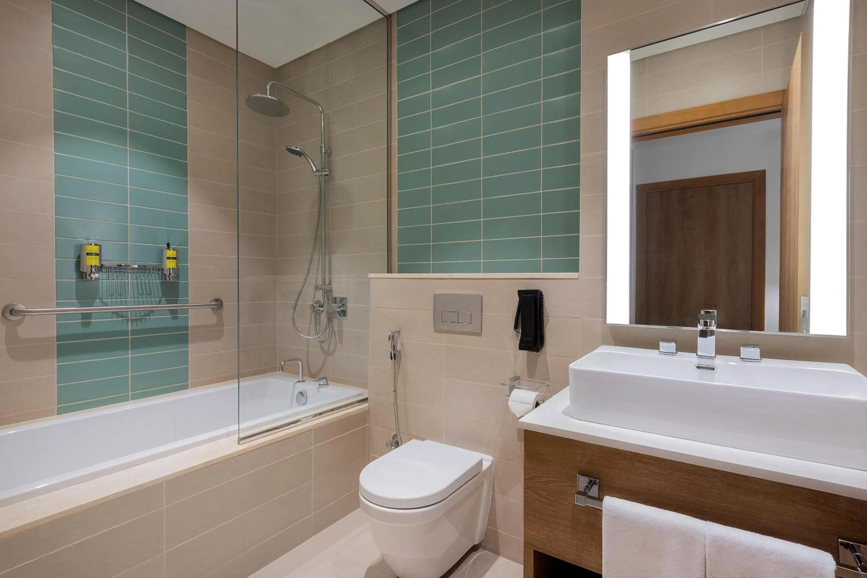 Bathroom in Element Al Mina, Dubai Jumeirah