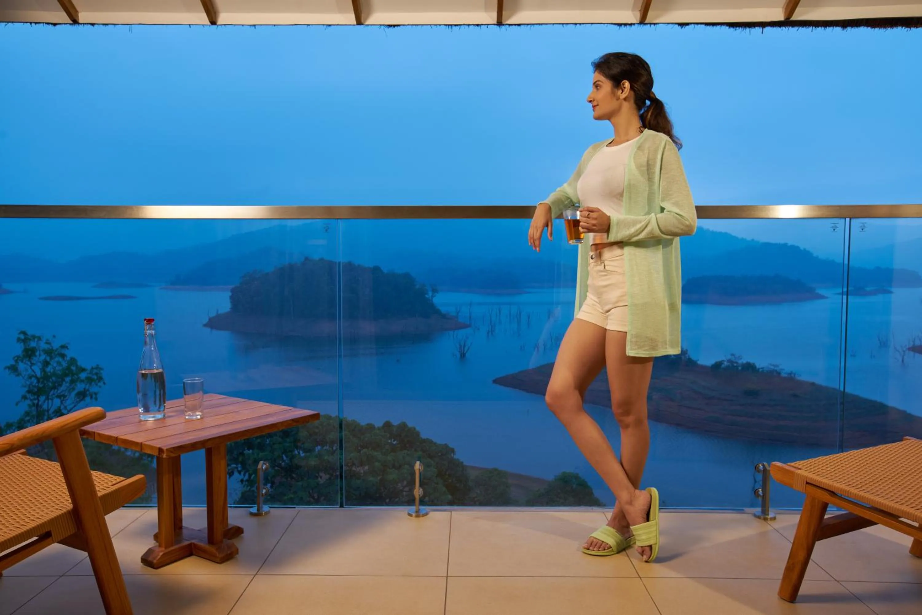 Balcony/Terrace in MOUNTAIN SHADOWS RESORT Wayanad