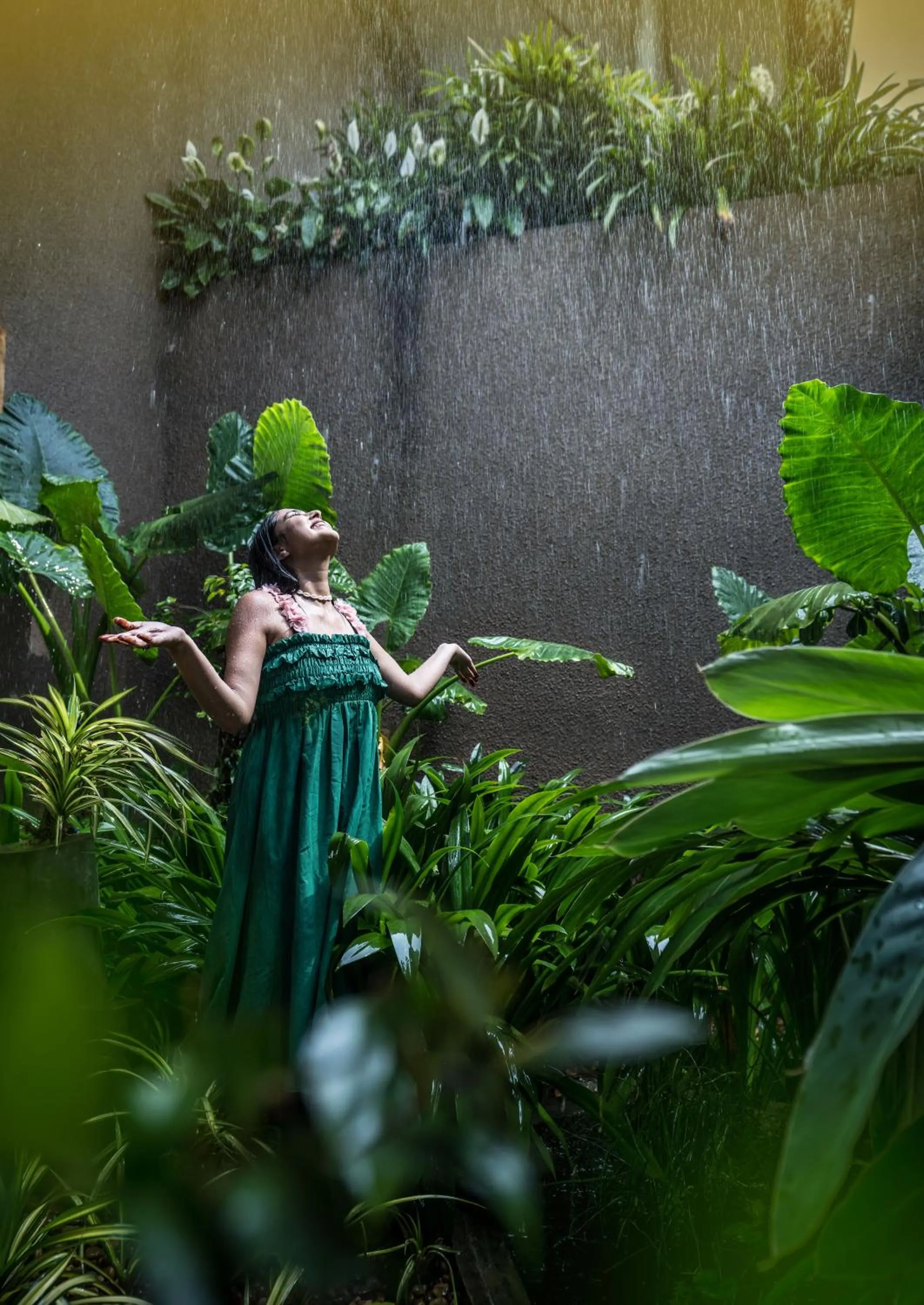 Inner courtyard view in MOUNTAIN SHADOWS RESORT Wayanad