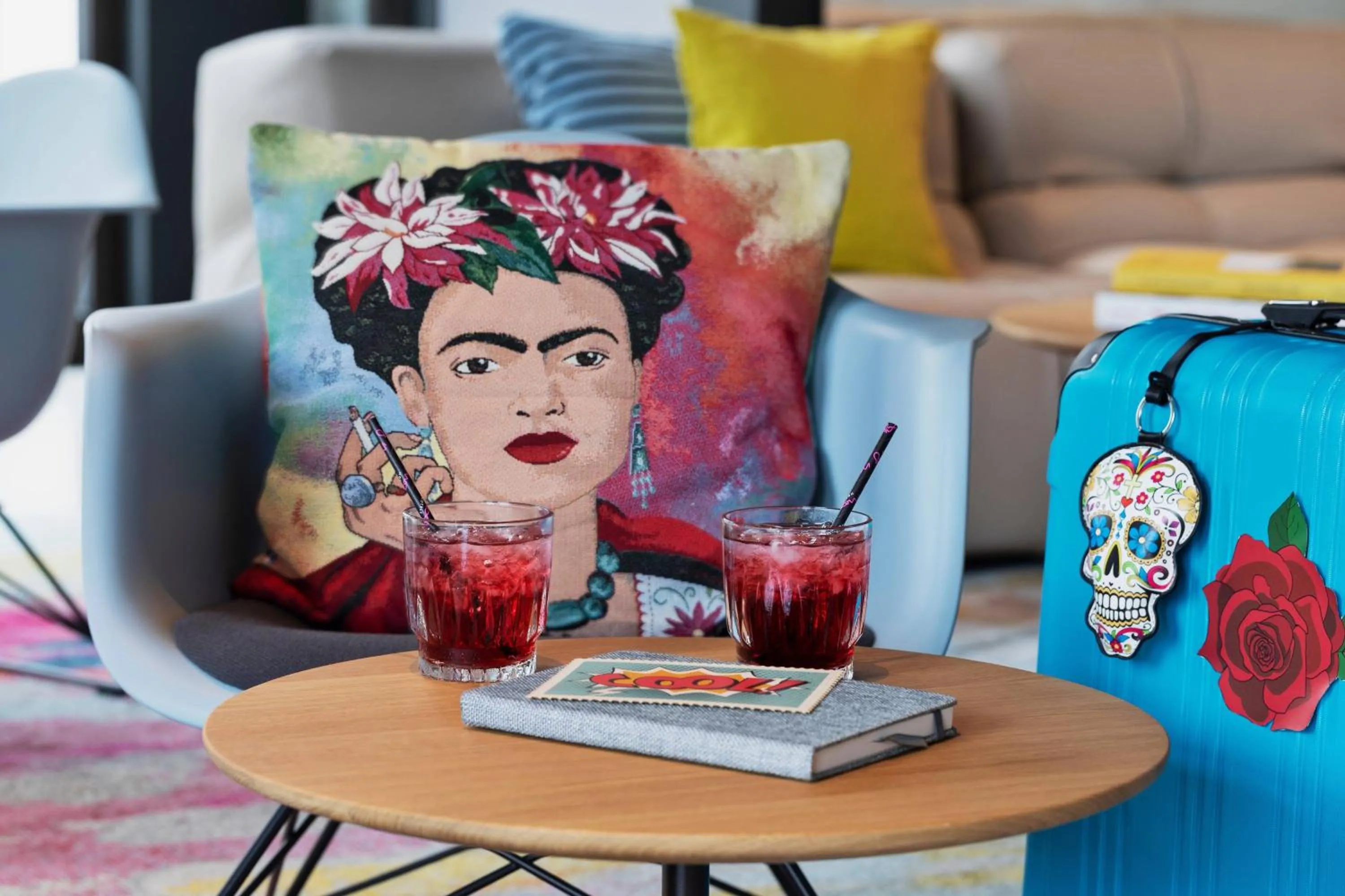 Living room in Moxy Rapperswil