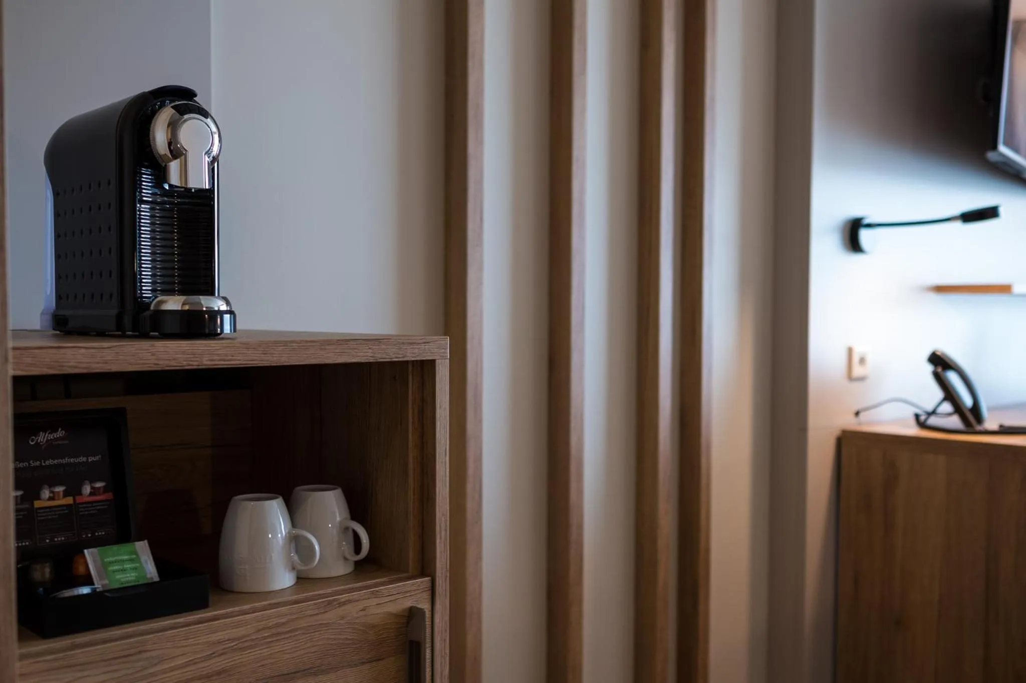 Coffee/tea facilities in Rebhan's Business und Wellness Hotel