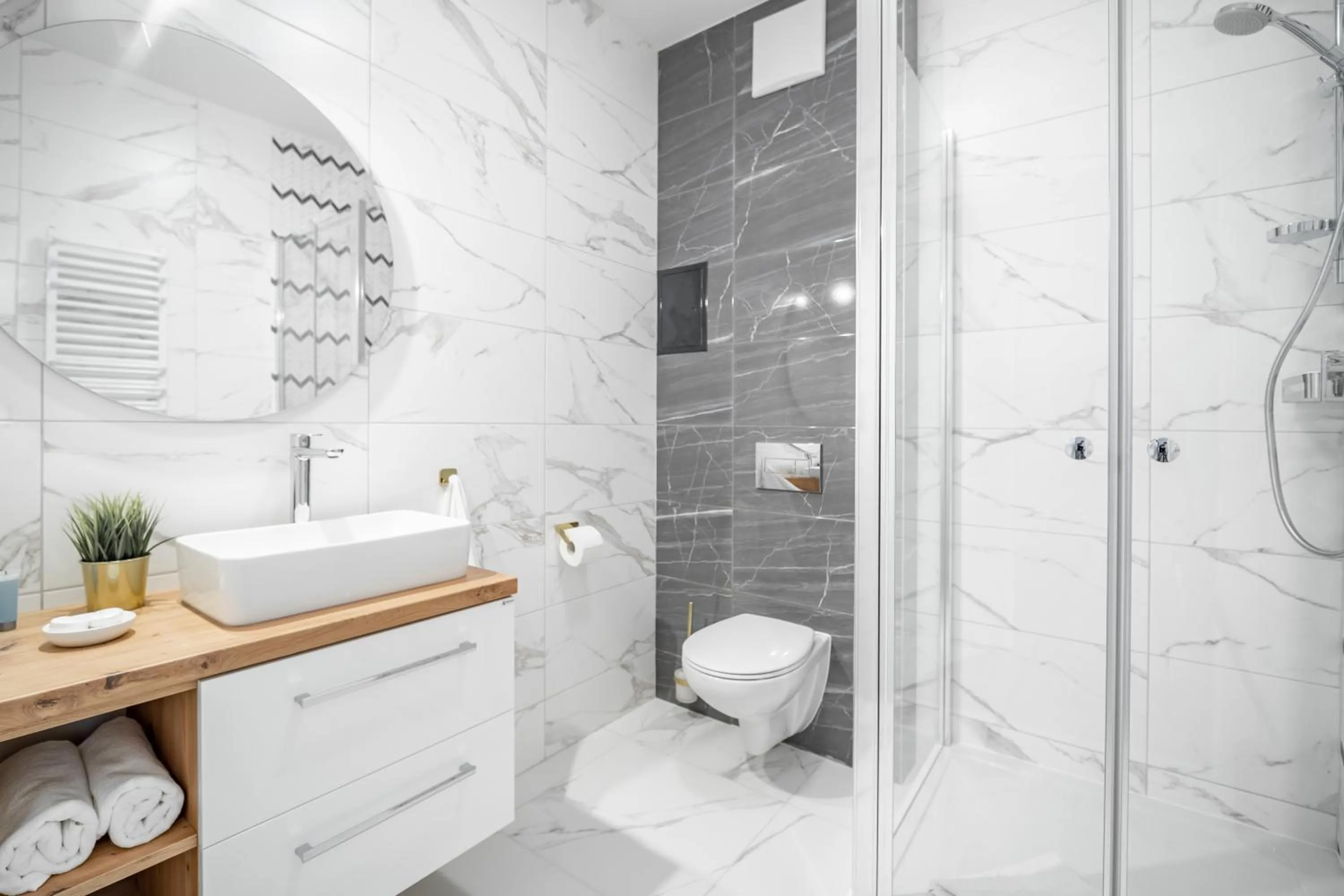 Bathroom in Helios Aparthotel