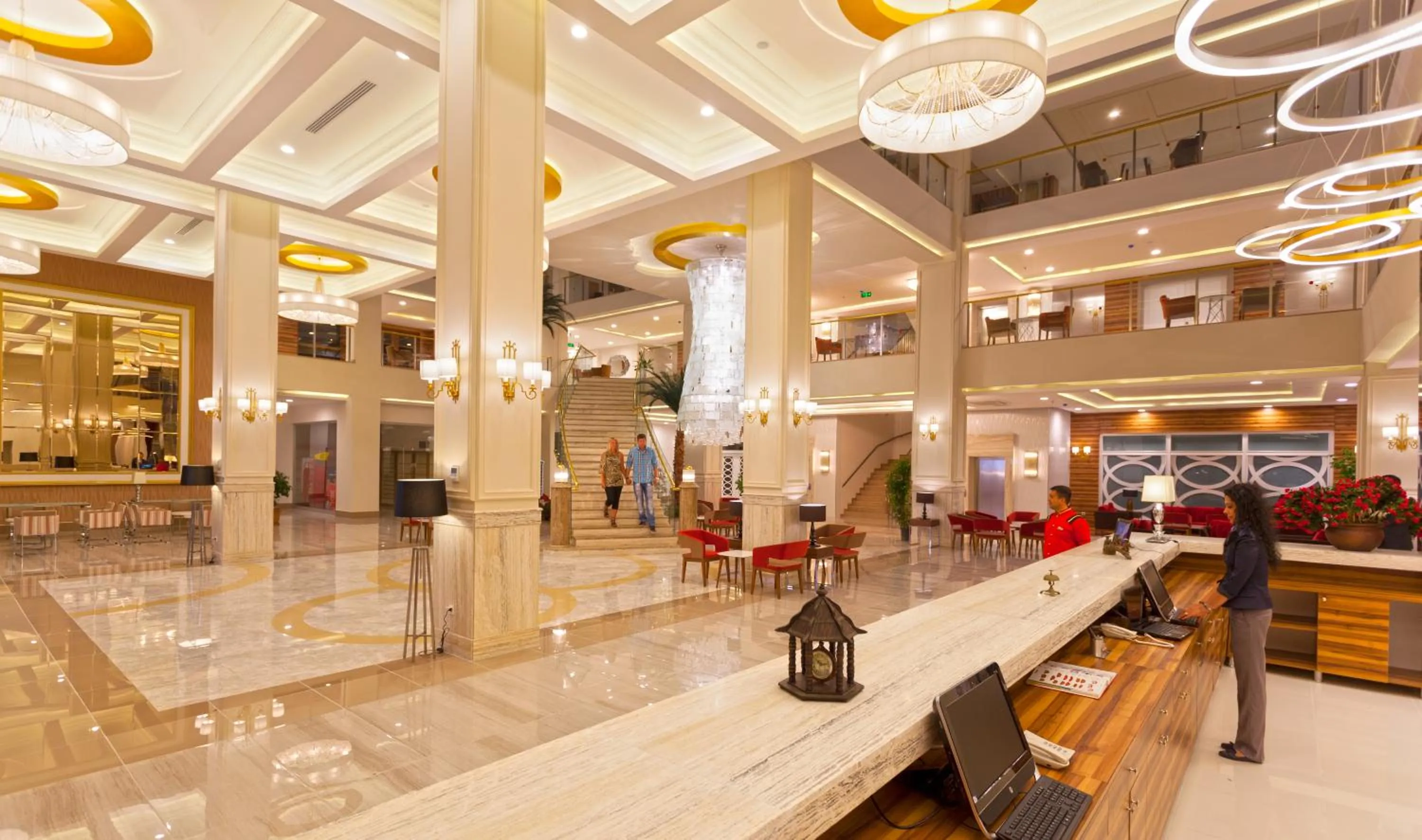 Facade/entrance in Royal Garden Beach Hotel