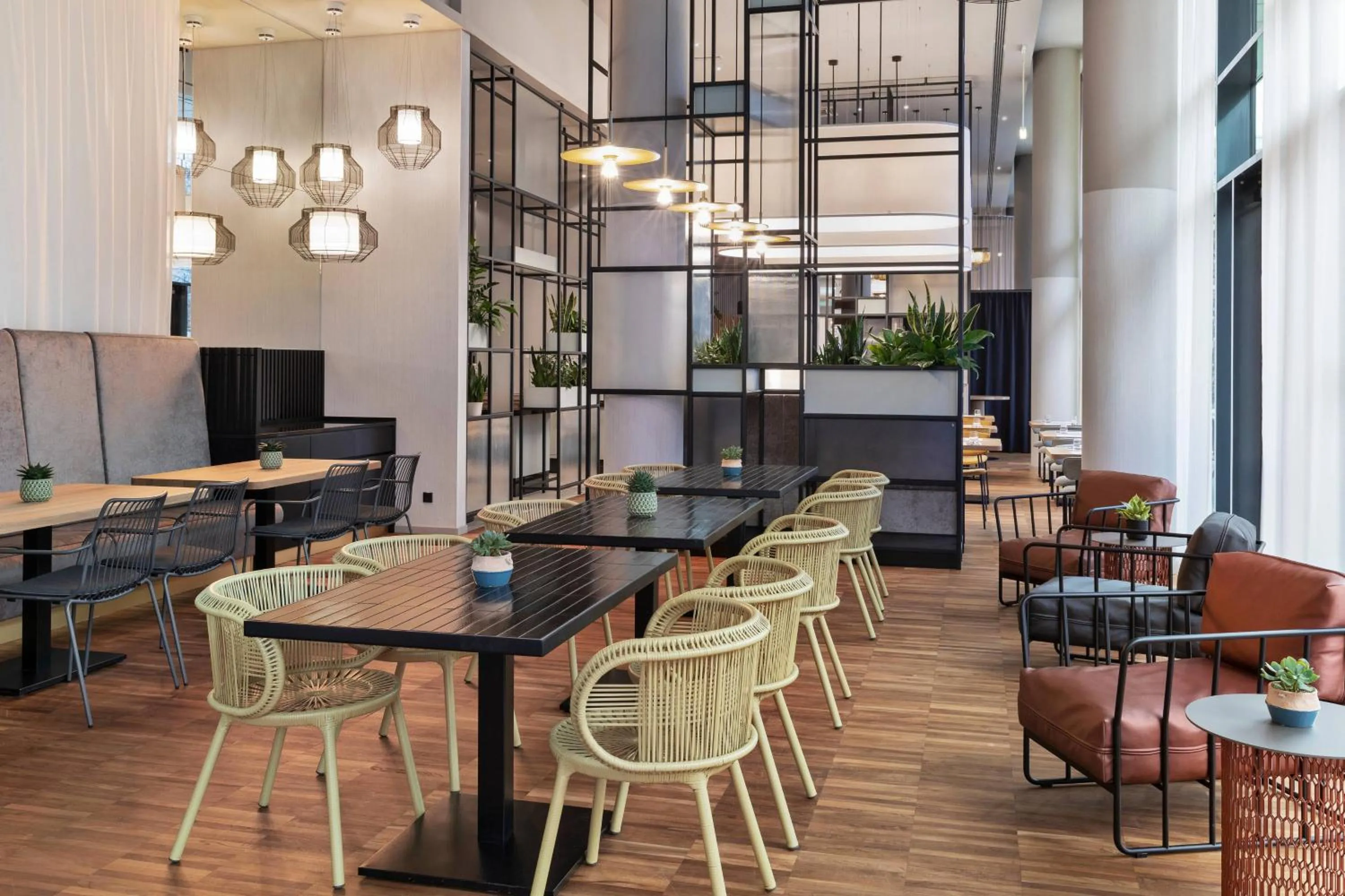 Restaurant/places to eat in Courtyard by Marriott Vienna Prater/Messe