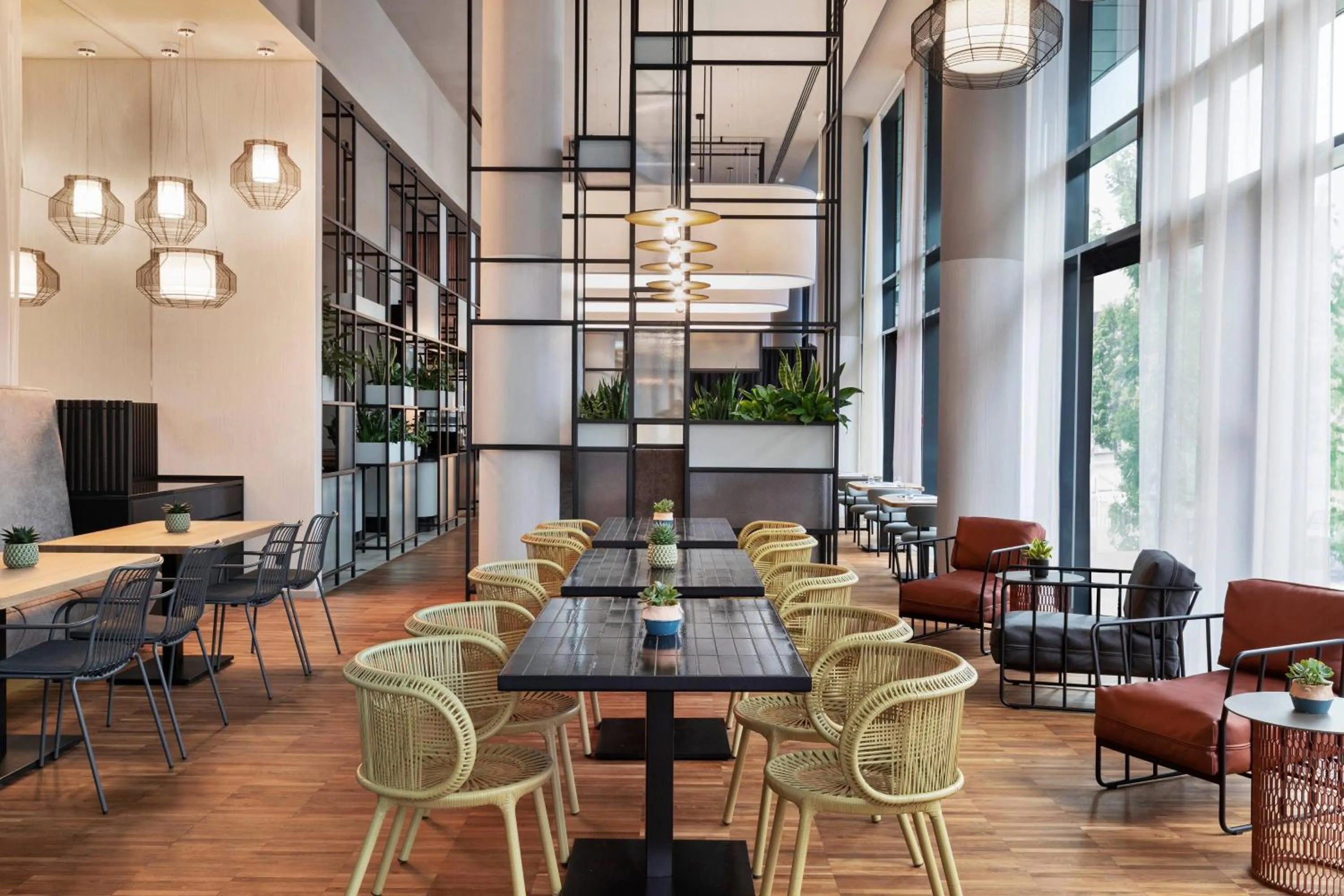 Restaurant/places to eat in Courtyard by Marriott Vienna Prater/Messe