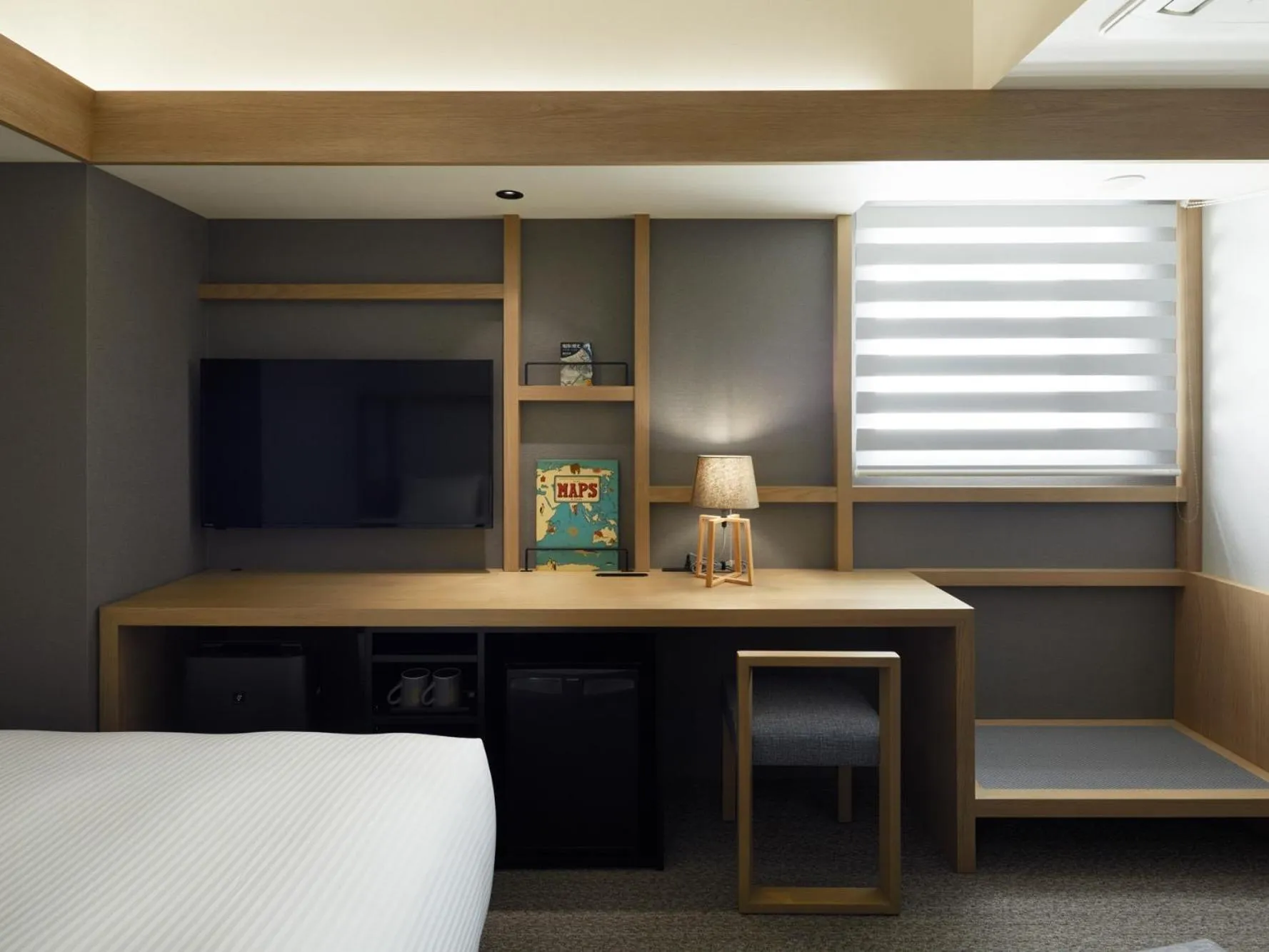 Photo of the whole room, Bed in LAMP LIGHT BOOKS HOTEL sapporo