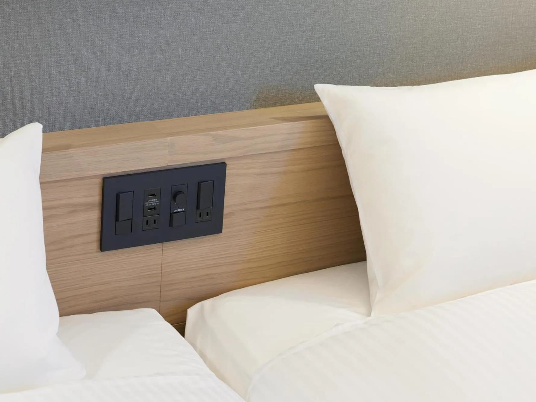 Bed in LAMP LIGHT BOOKS HOTEL sapporo