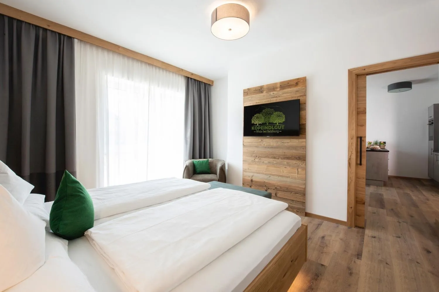 Bed in Kopeindlgut Apartments