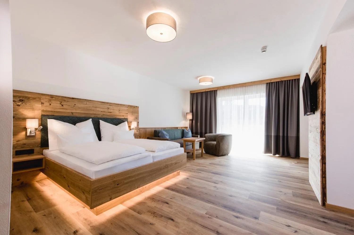 Bed in Kopeindlgut Apartments