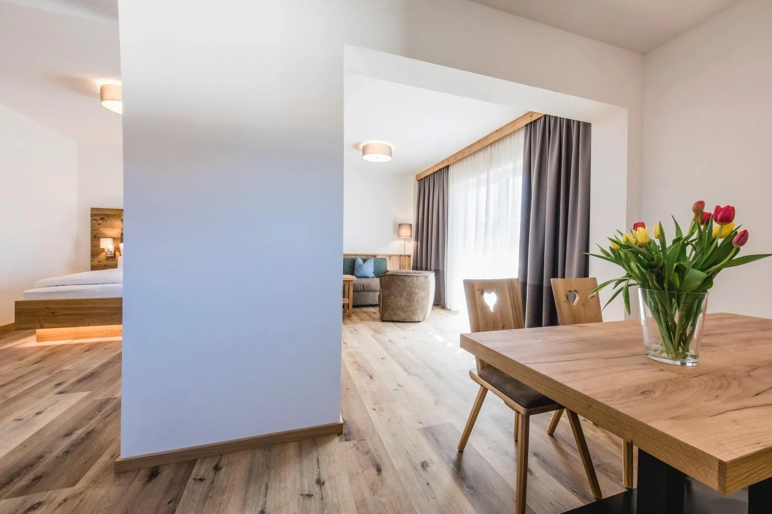 Bed in Kopeindlgut Apartments