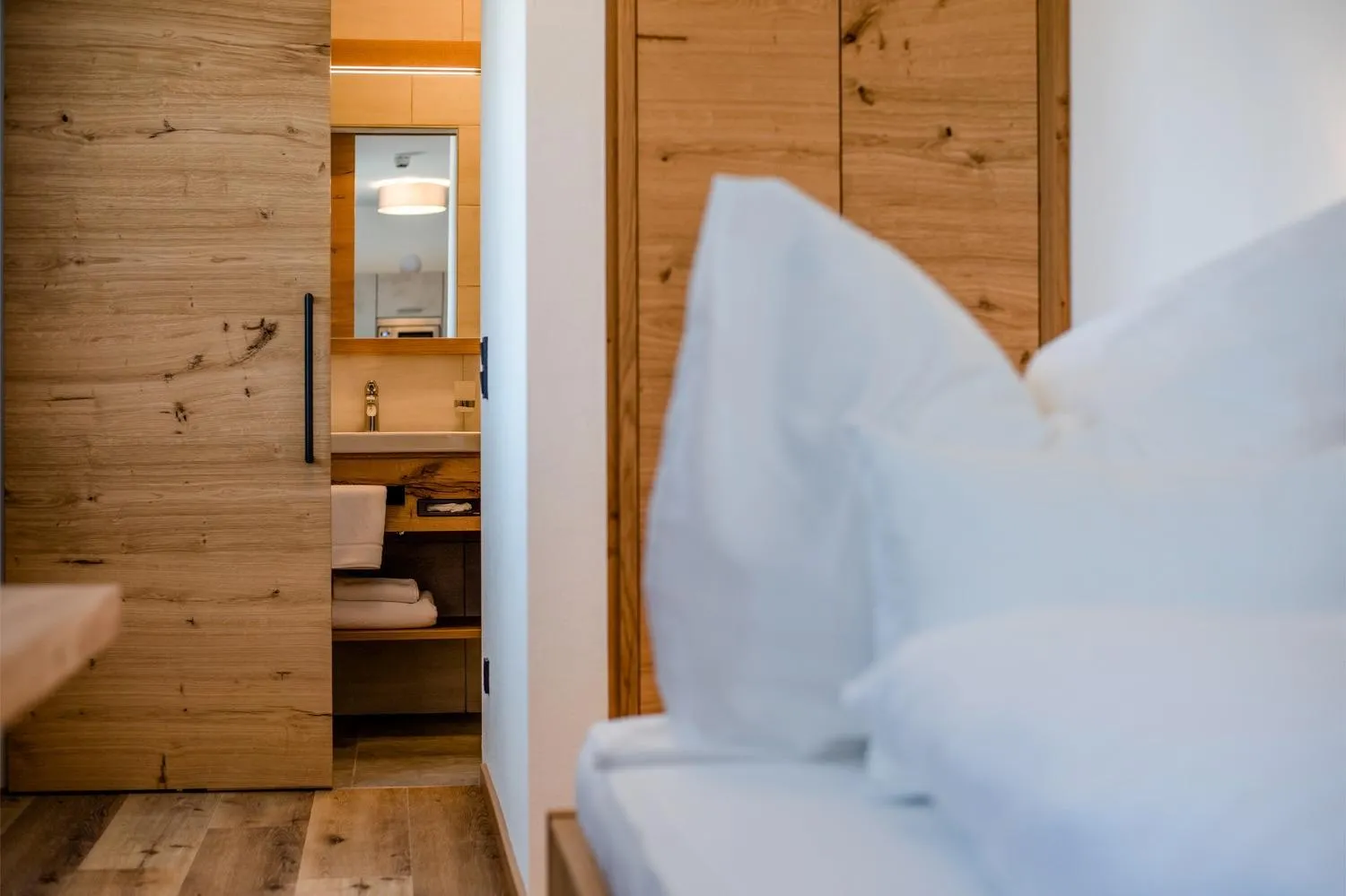 Bed in Kopeindlgut Apartments