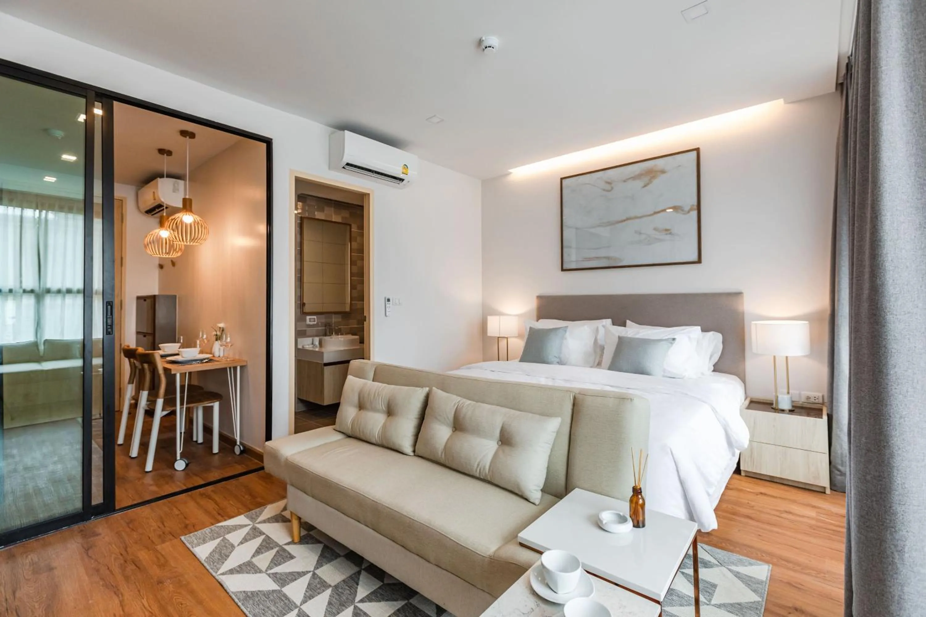 Bedroom, Bed in The Proud Rawai Resort