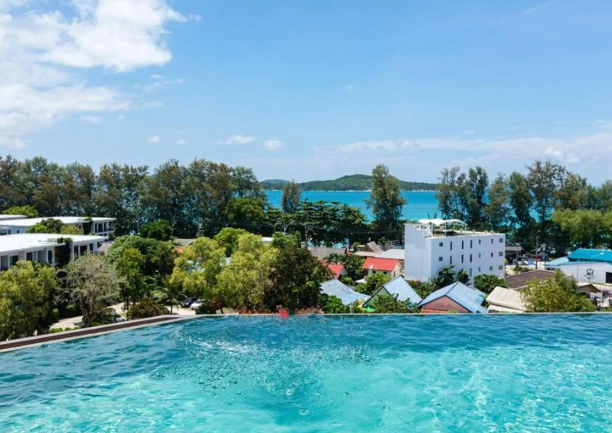 Pool view in The Proud Rawai Resort
