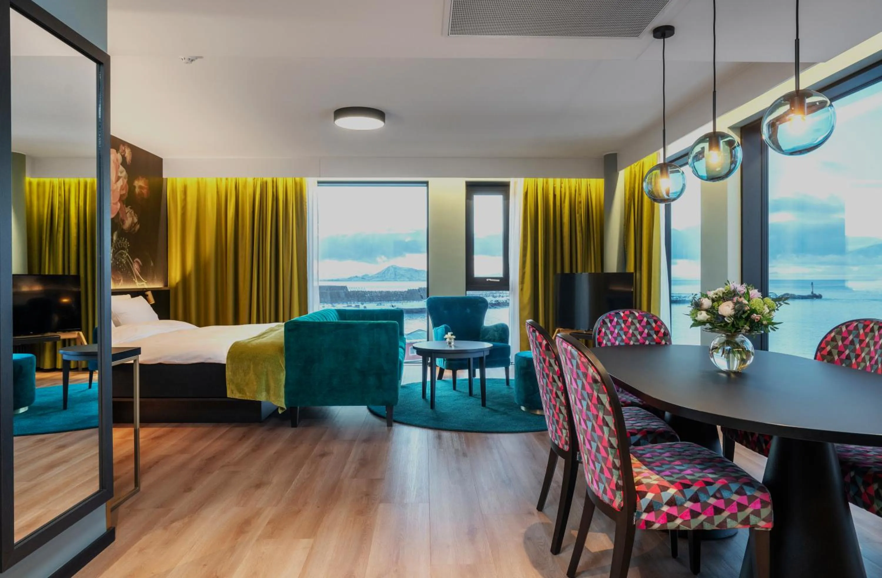 Bed in Thon Hotel Svolvær