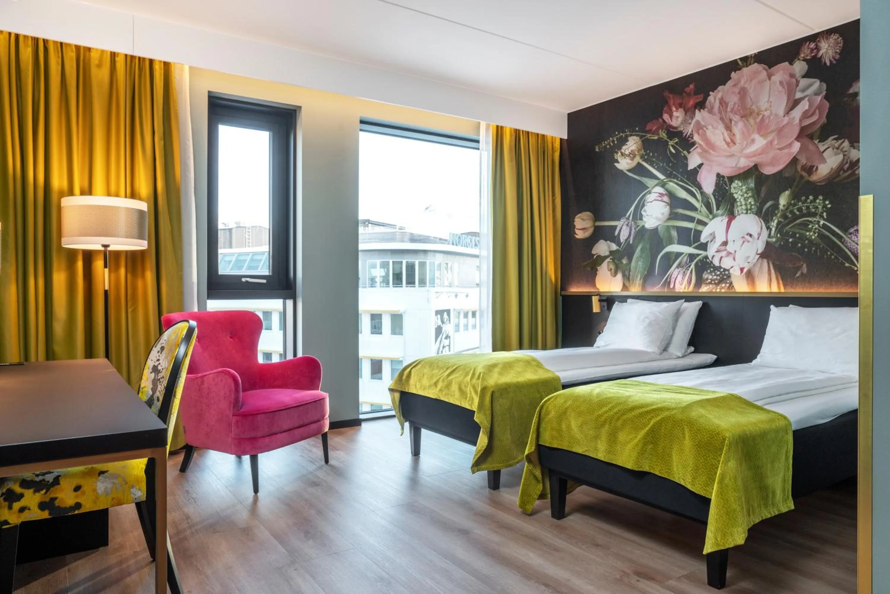 Bed in Thon Hotel Svolvær