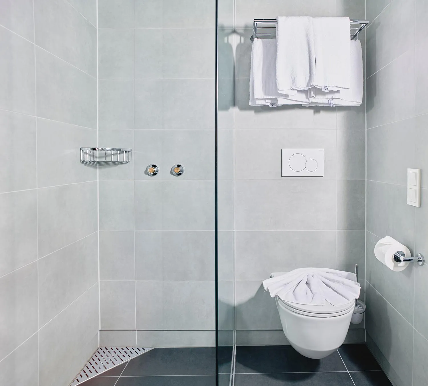 Shower in Thon Hotel Svolvær