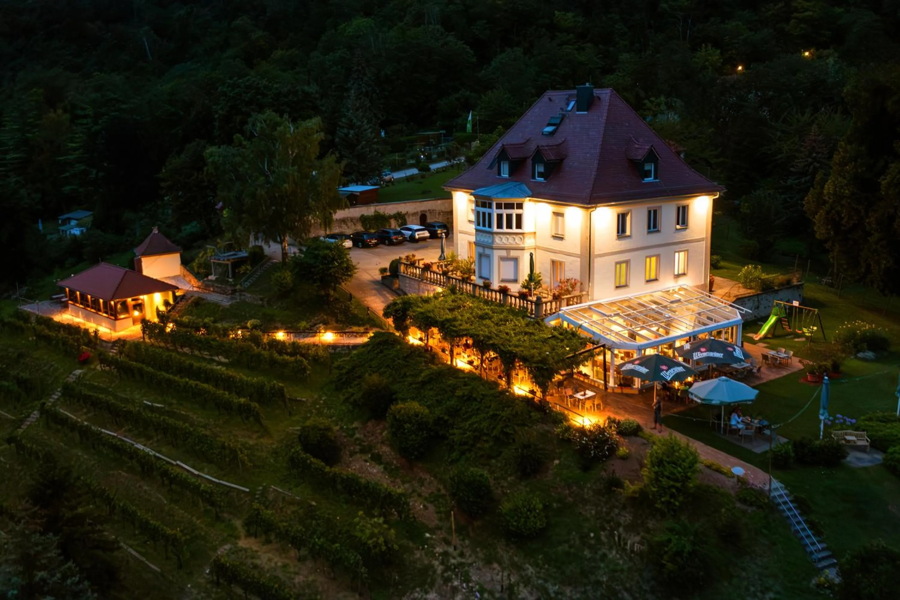 Property building in Flair Hotel Villa Ilske