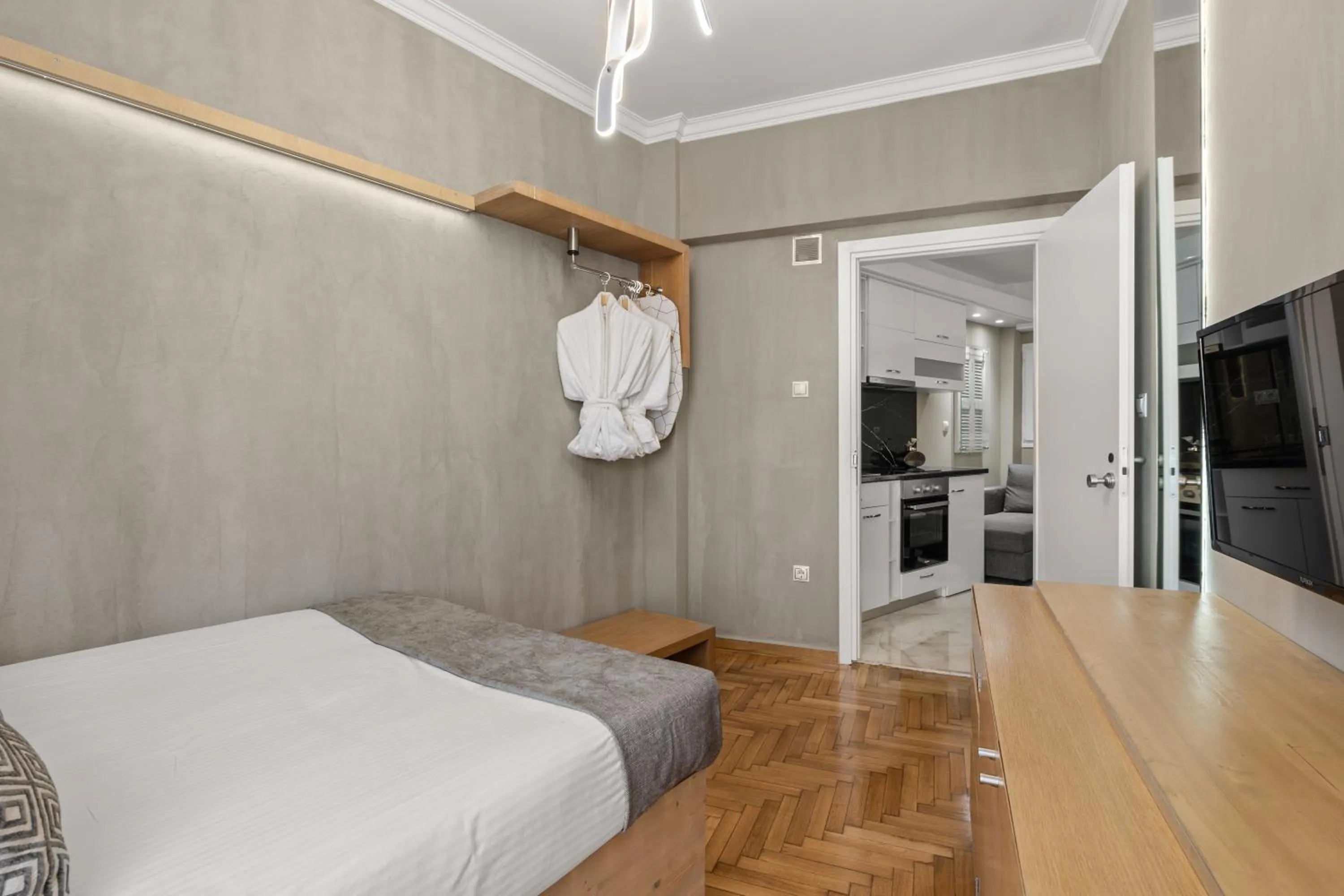 Bed in Athens Warehouse Boutique Hotel & Suites