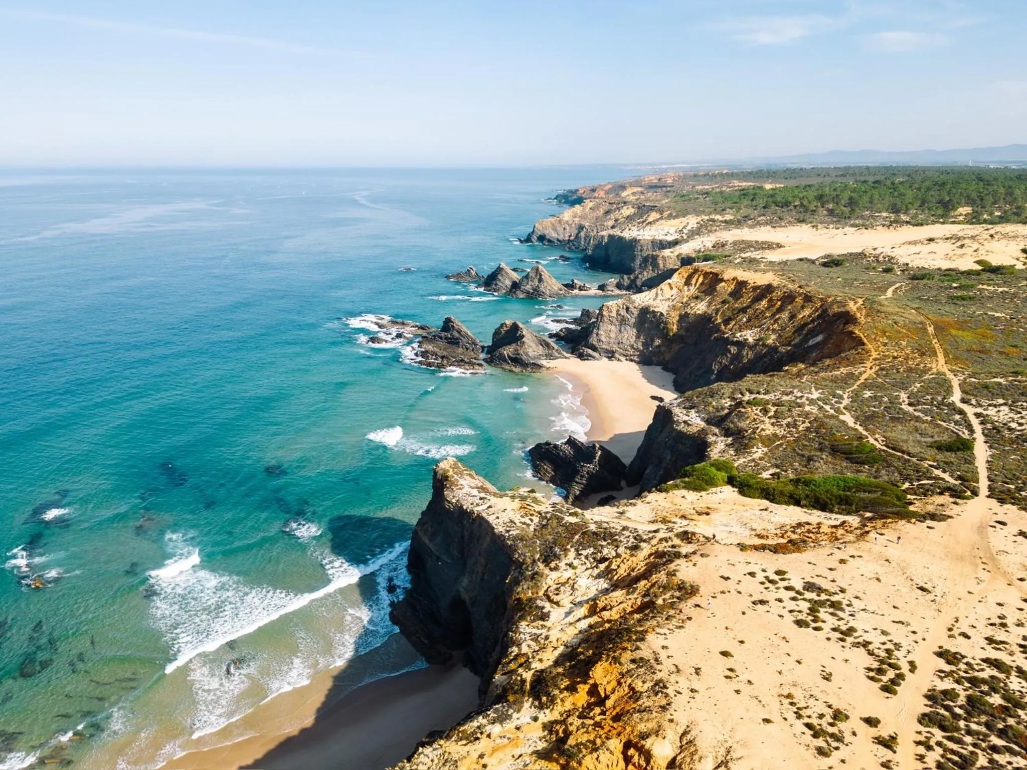 Natural landscape in Monte Da Moita Nova