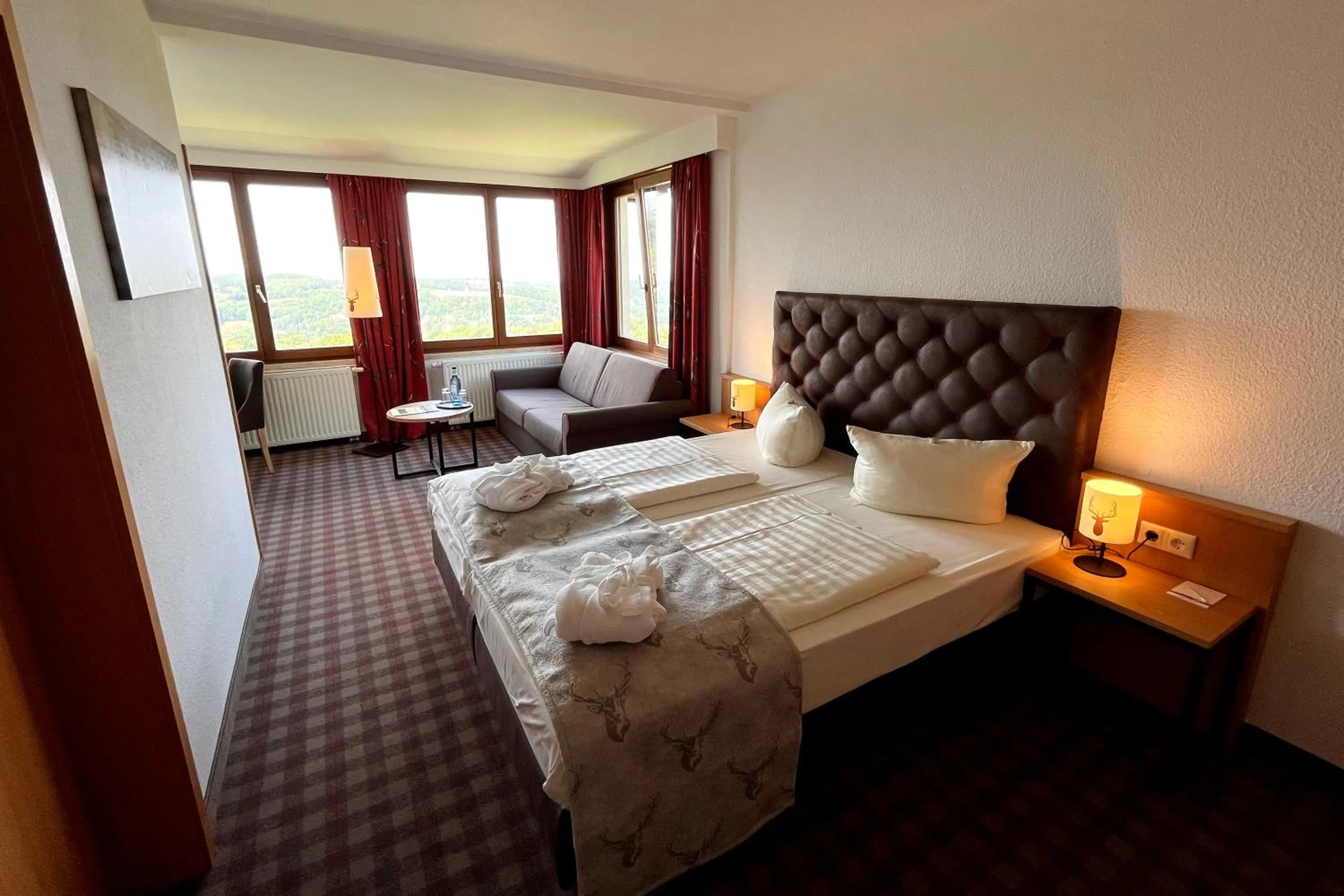 Living room, Bed in Augustusberg Hotel & Restaurant