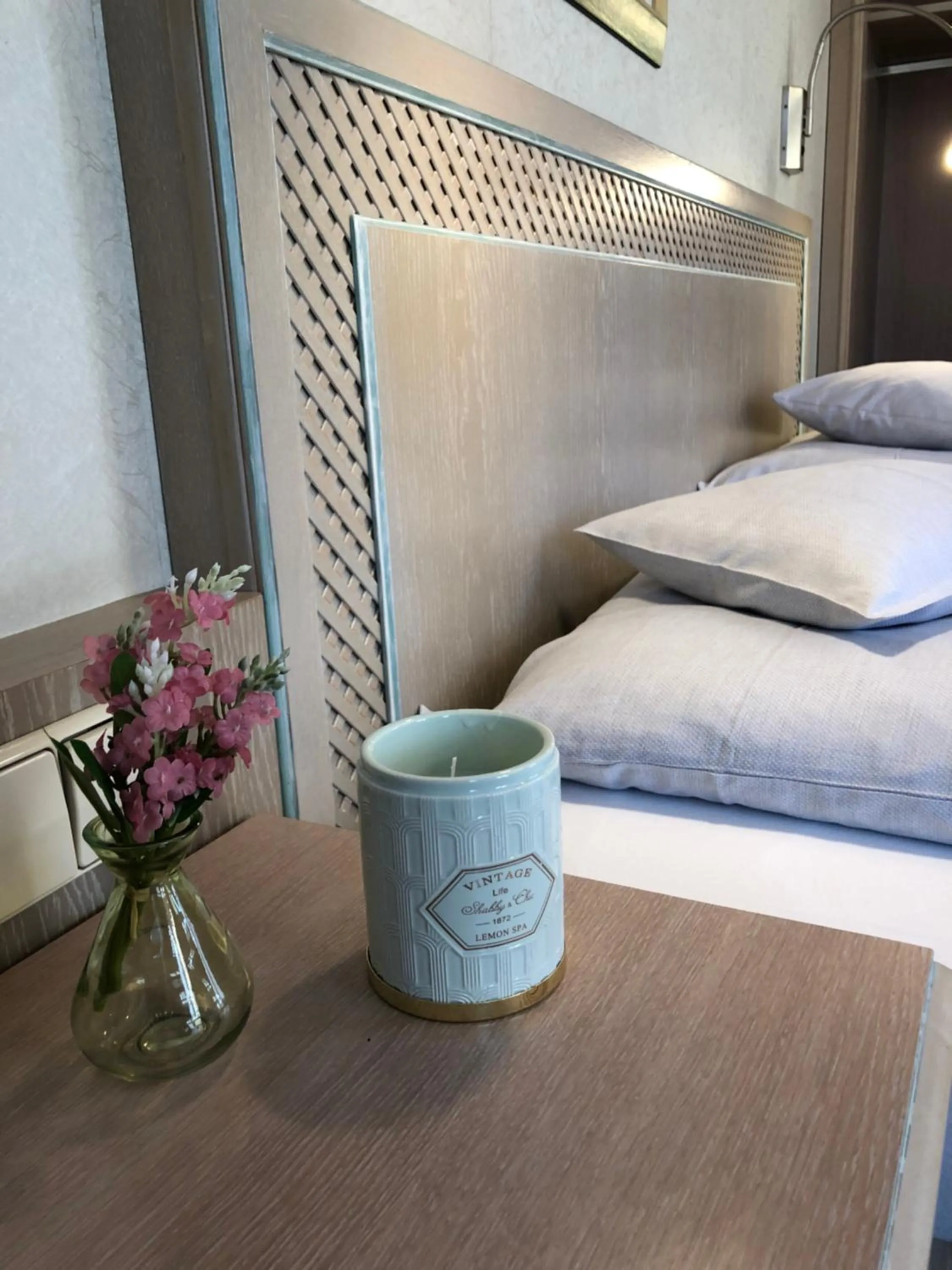 Bed in Hotel Eberbacher Hof