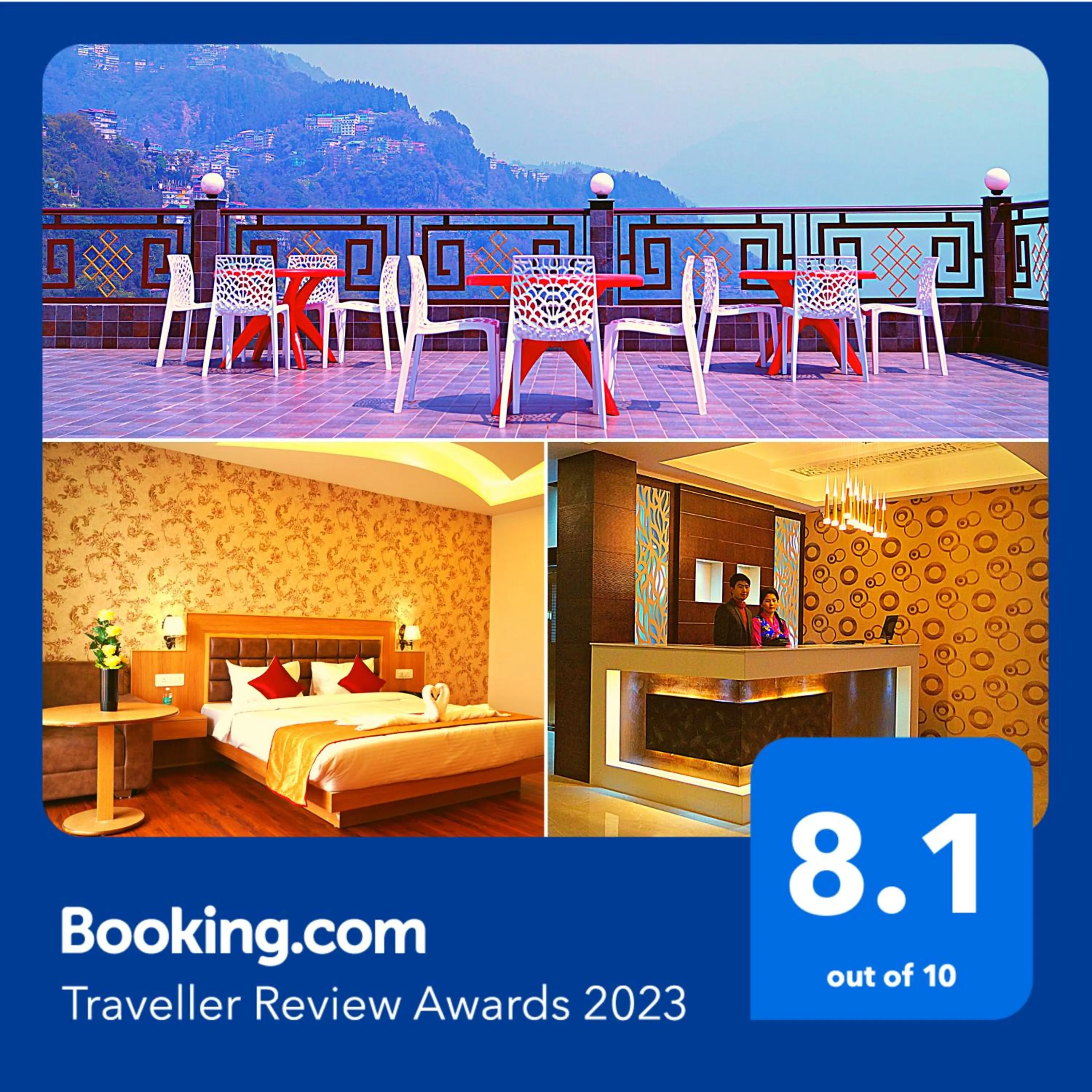 Property building in ShriGo Hotel Gangtok