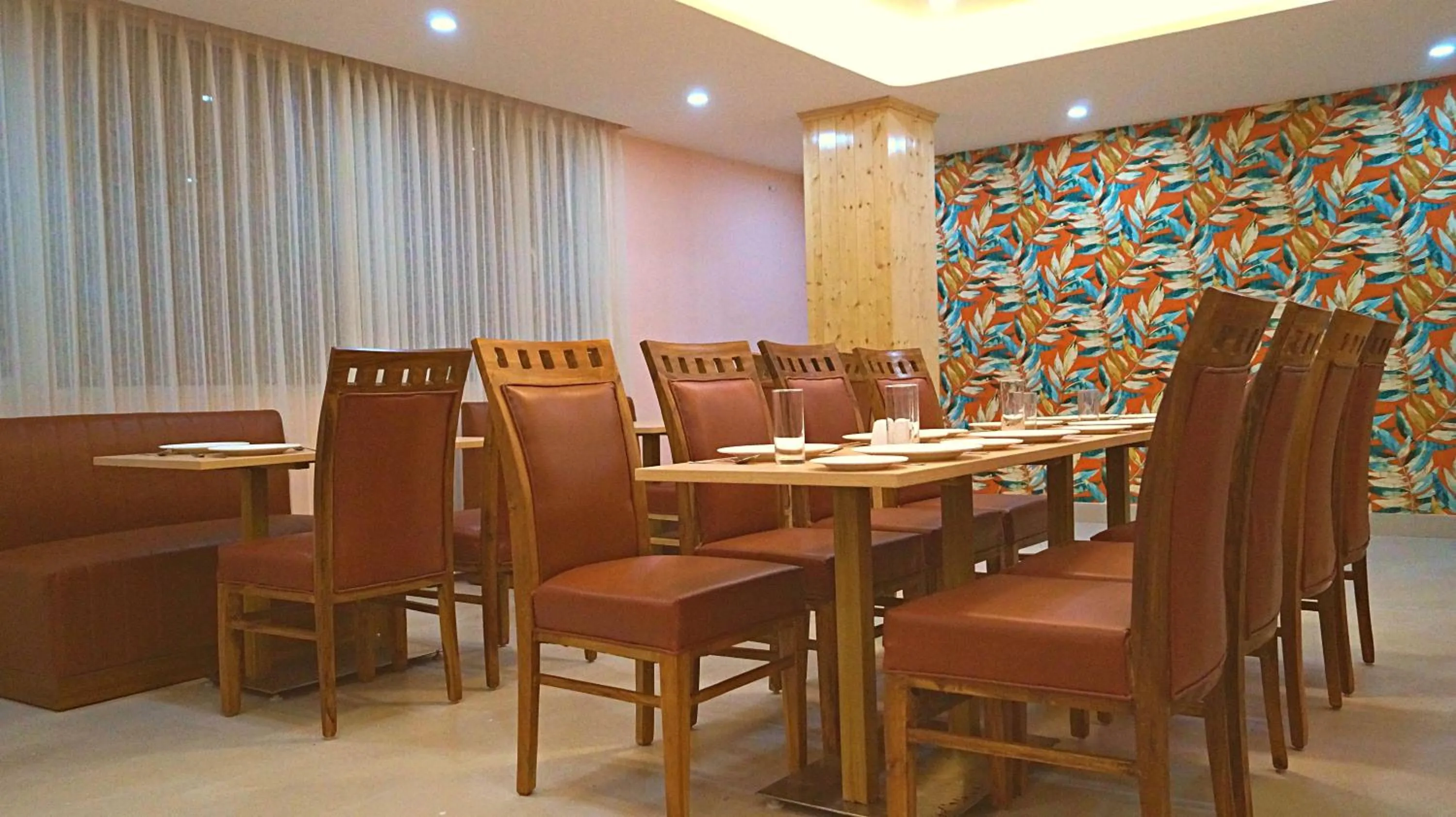 Dining area in ShriGo Hotel Gangtok