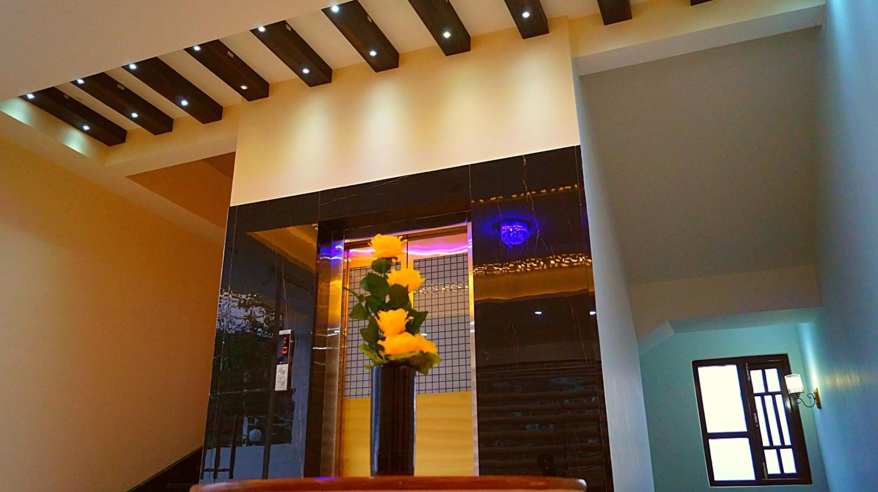 Patio in ShriGo Hotel Gangtok