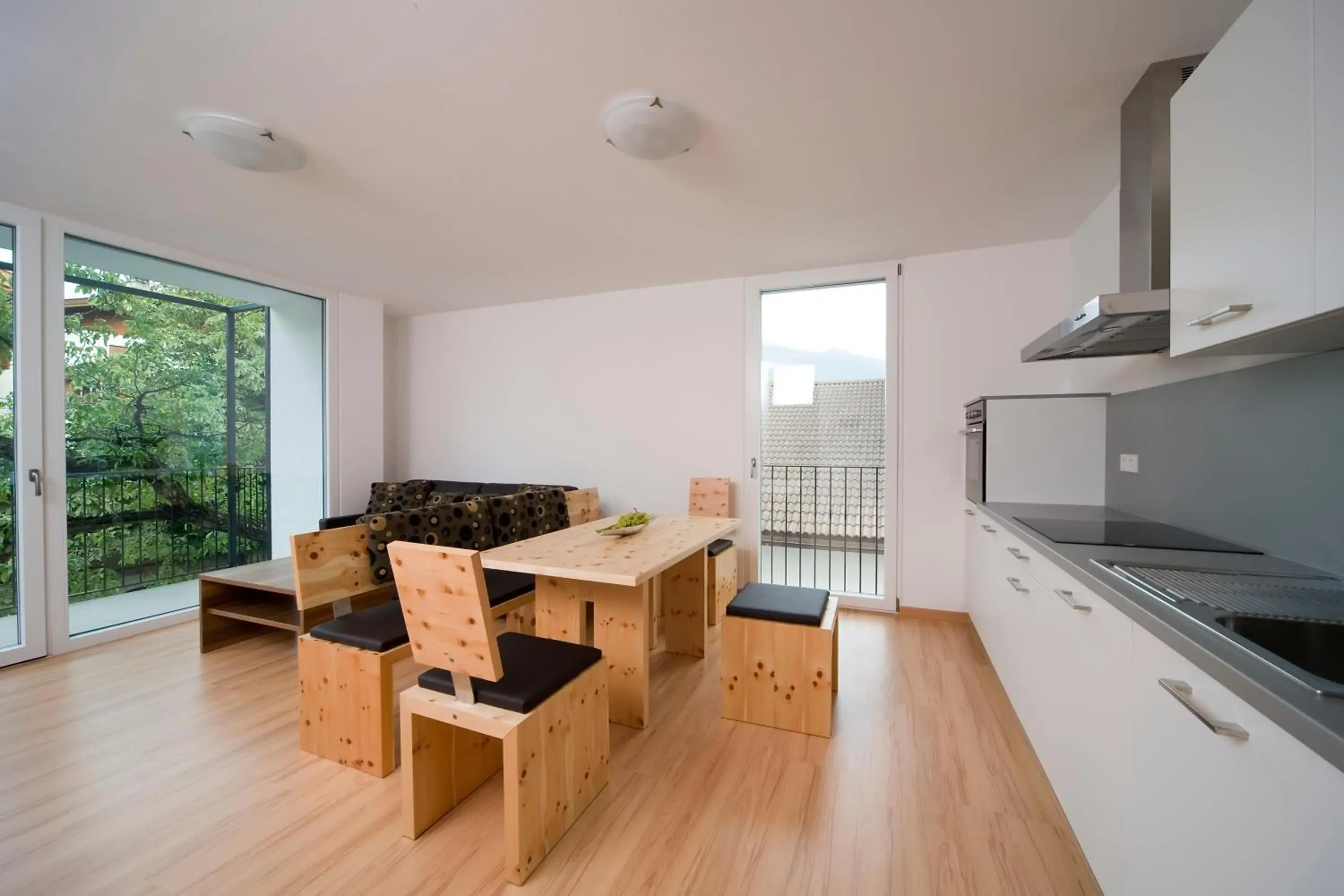 Two-Bedroom Apartment with Balcony in Residence Bar Pizzeria Sylvanerhof Two-Bedroom Apartment with Balcony in Residence Bar Pizzeria Sylvanerhof