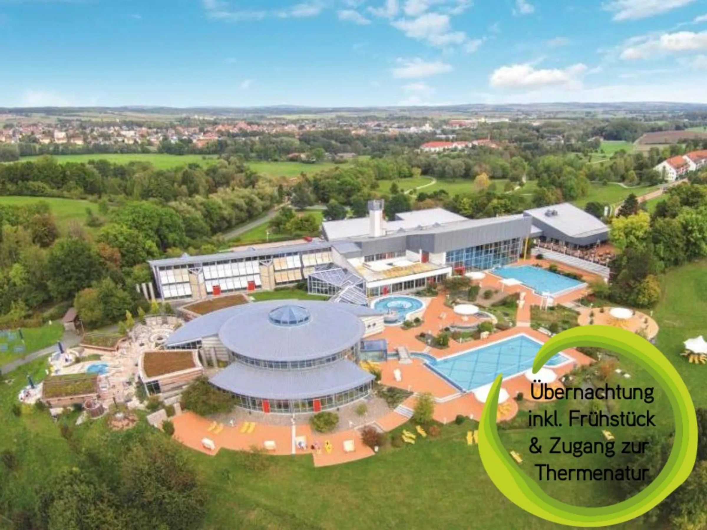 Pool view in Kurhotel Bad Rodach an der ThermeNatur