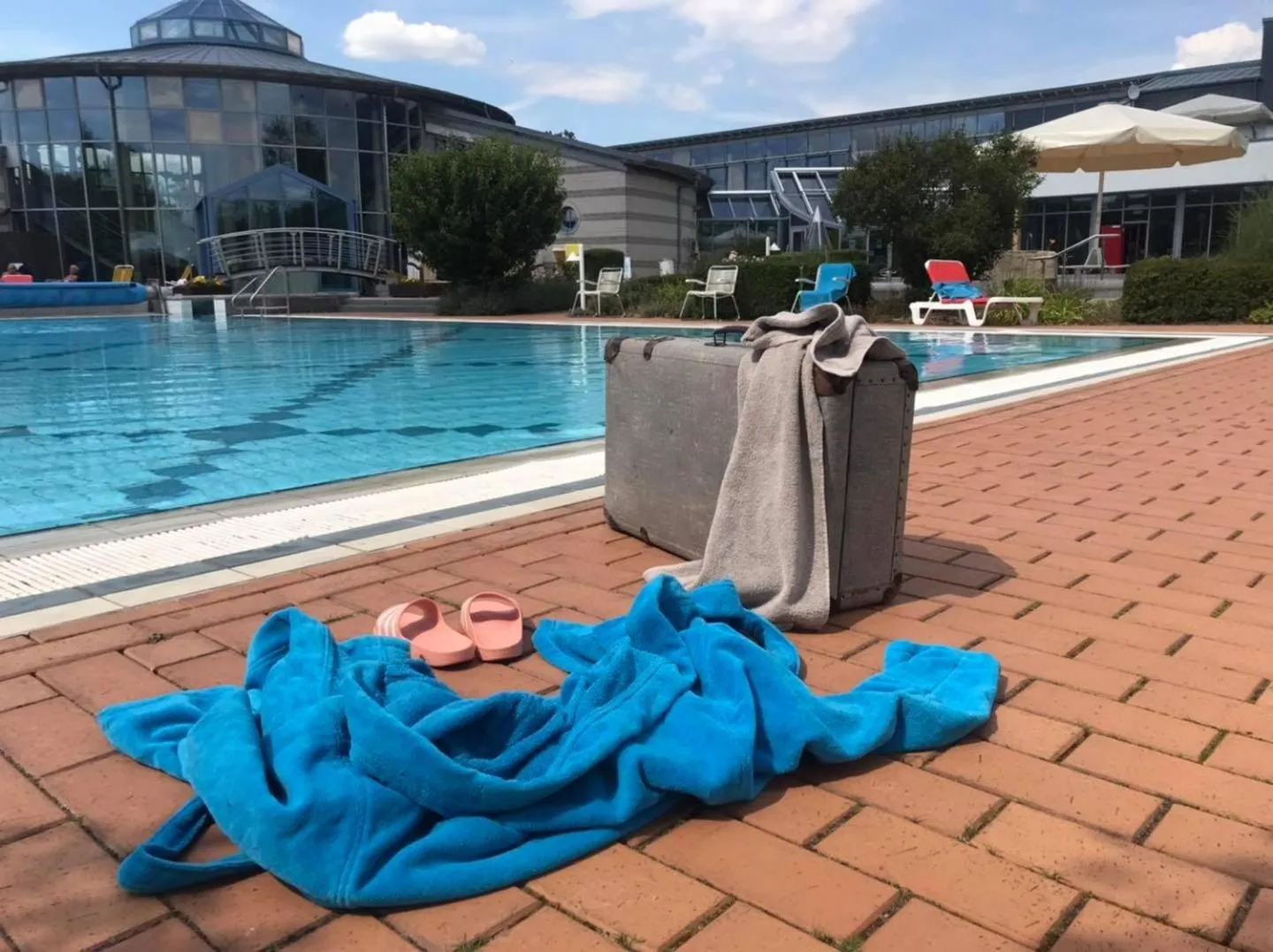 Swimming pool in Kurhotel Bad Rodach an der ThermeNatur