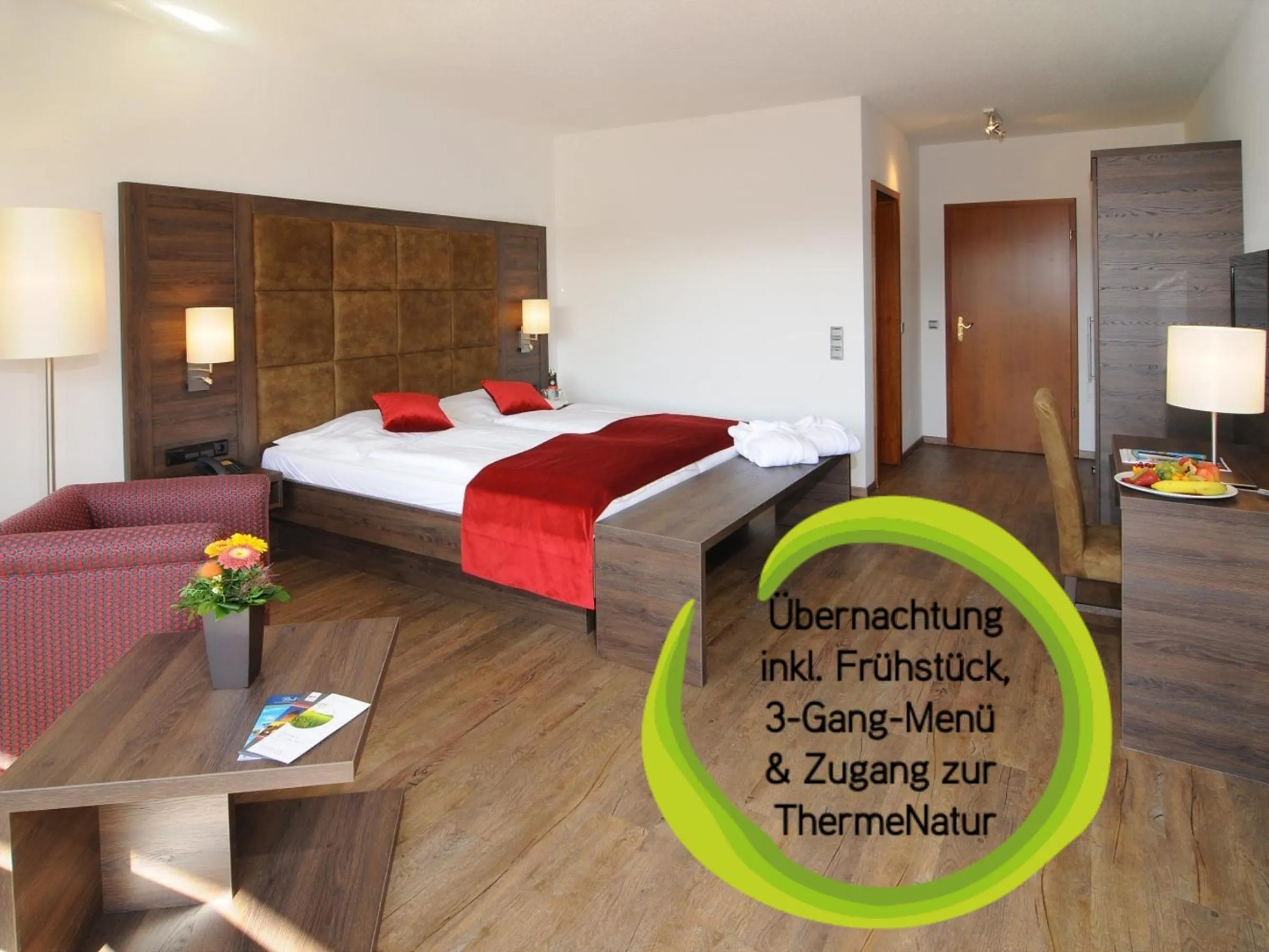 Bedroom, Bed in Kurhotel Bad Rodach an der ThermeNatur