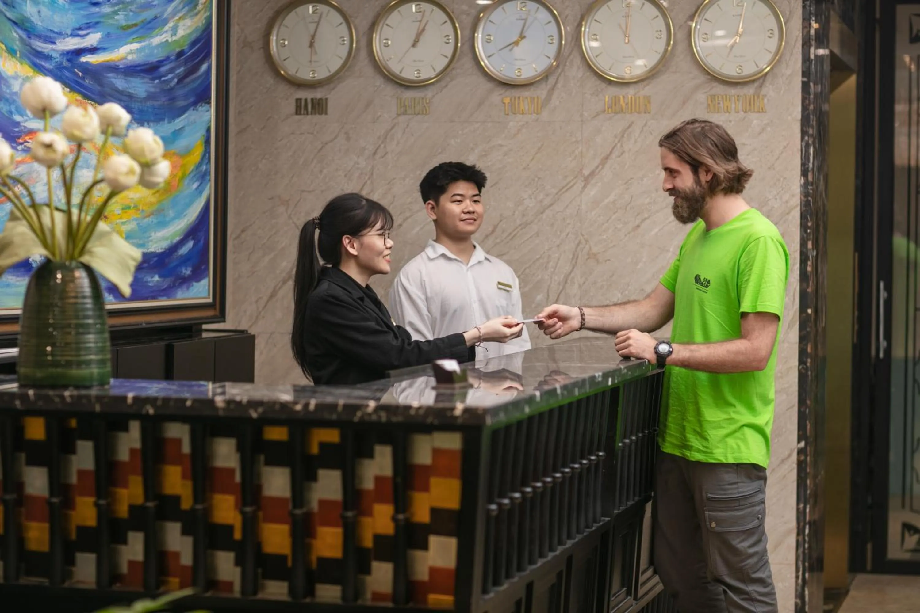 Staff in Hanoi Harmonia Hotel & Spa