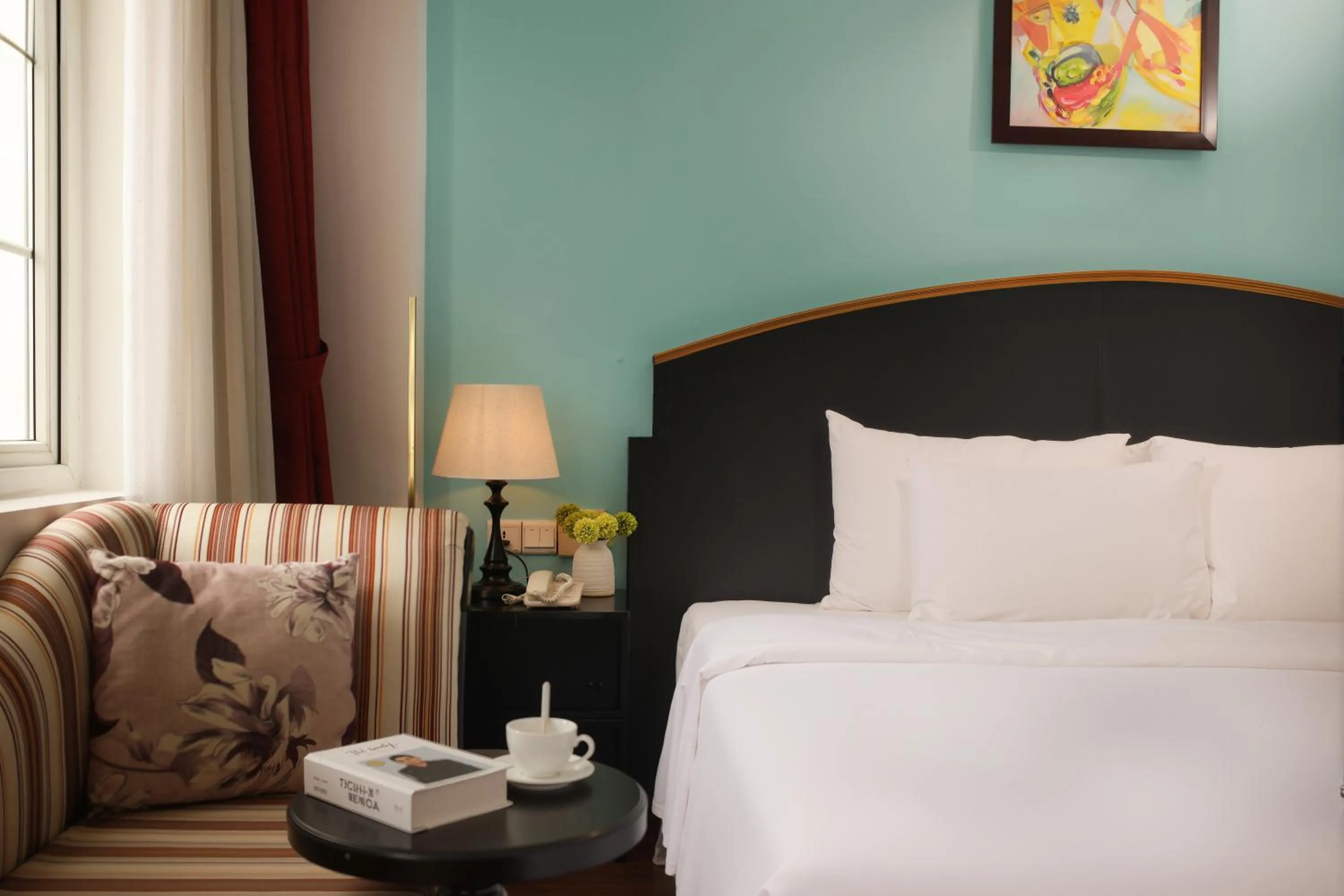 Bed in Hanoi Harmonia Hotel & Spa