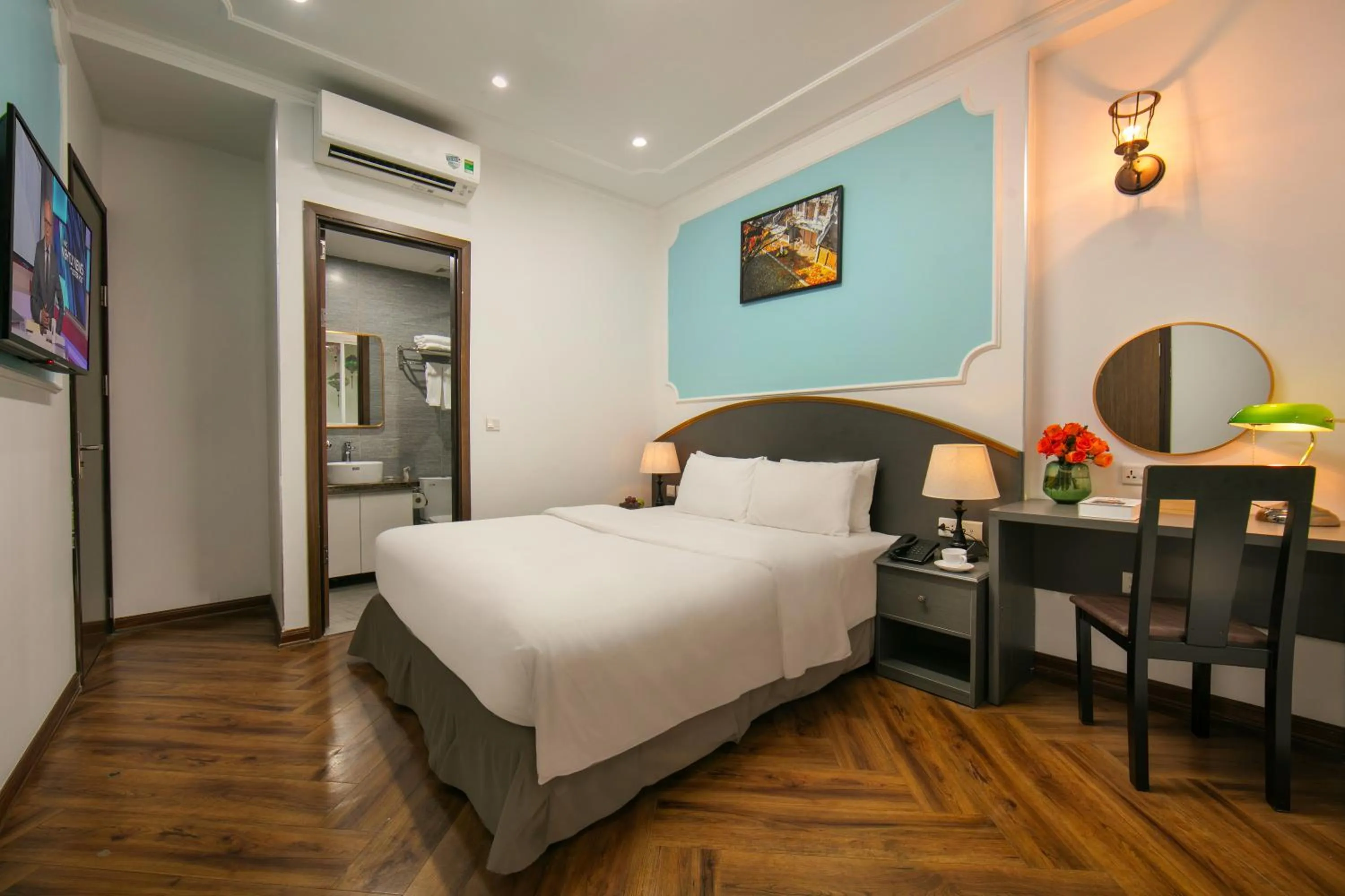 Bedroom, Bed in Hanoi Harmonia Hotel & Spa