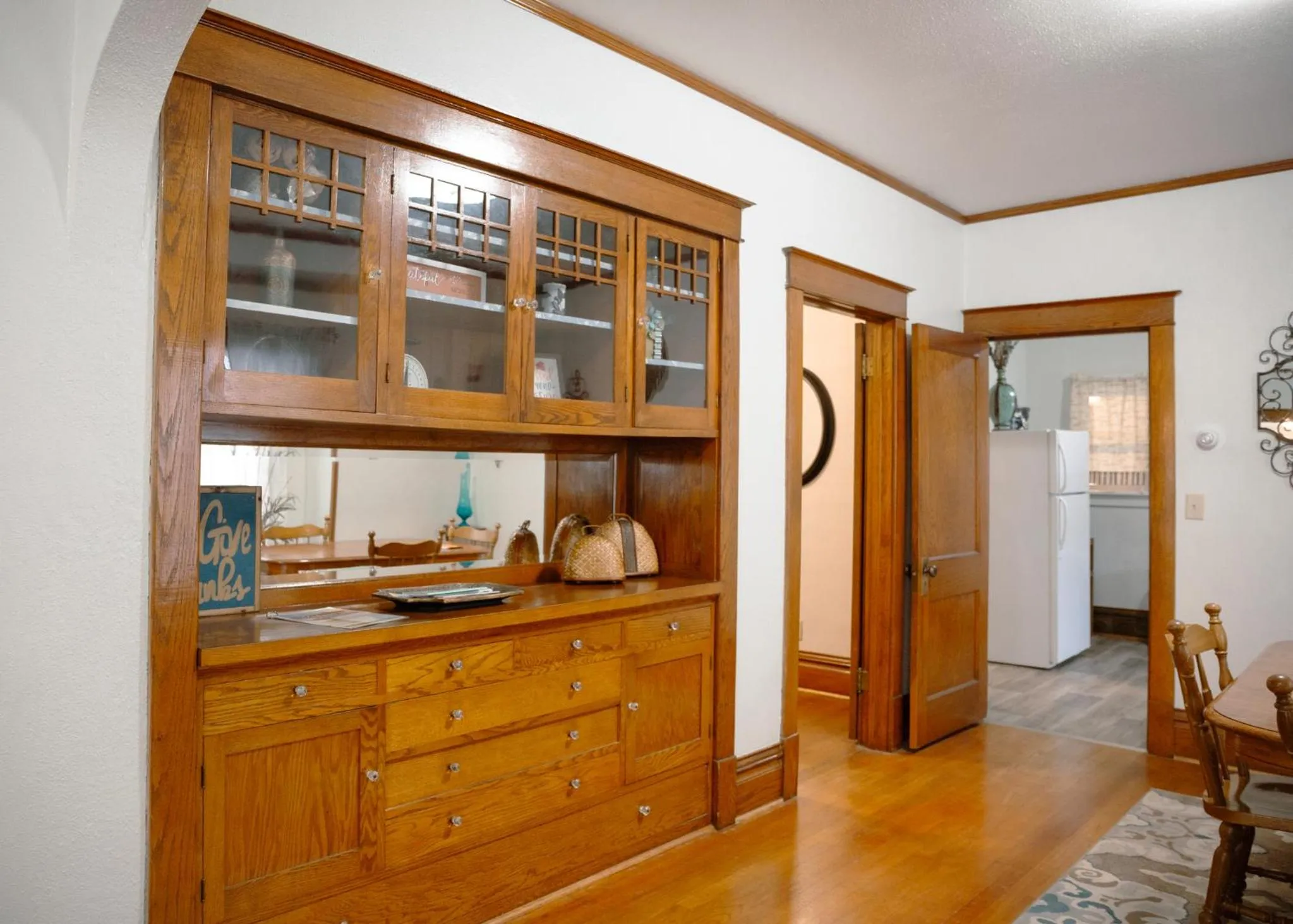 Decorative detail in East Side Motel & Cabins