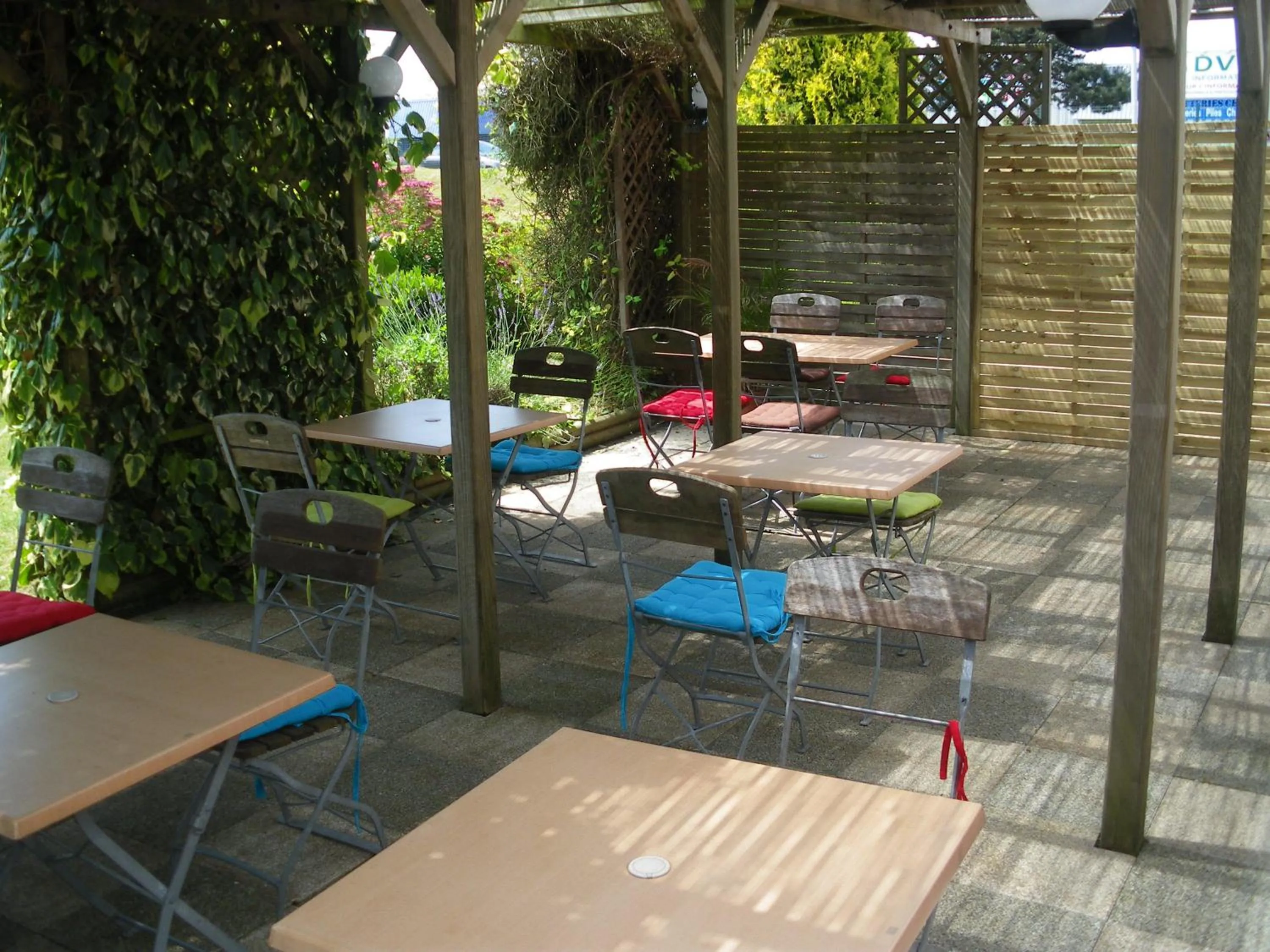 Patio in Initial by balladins Dieppe