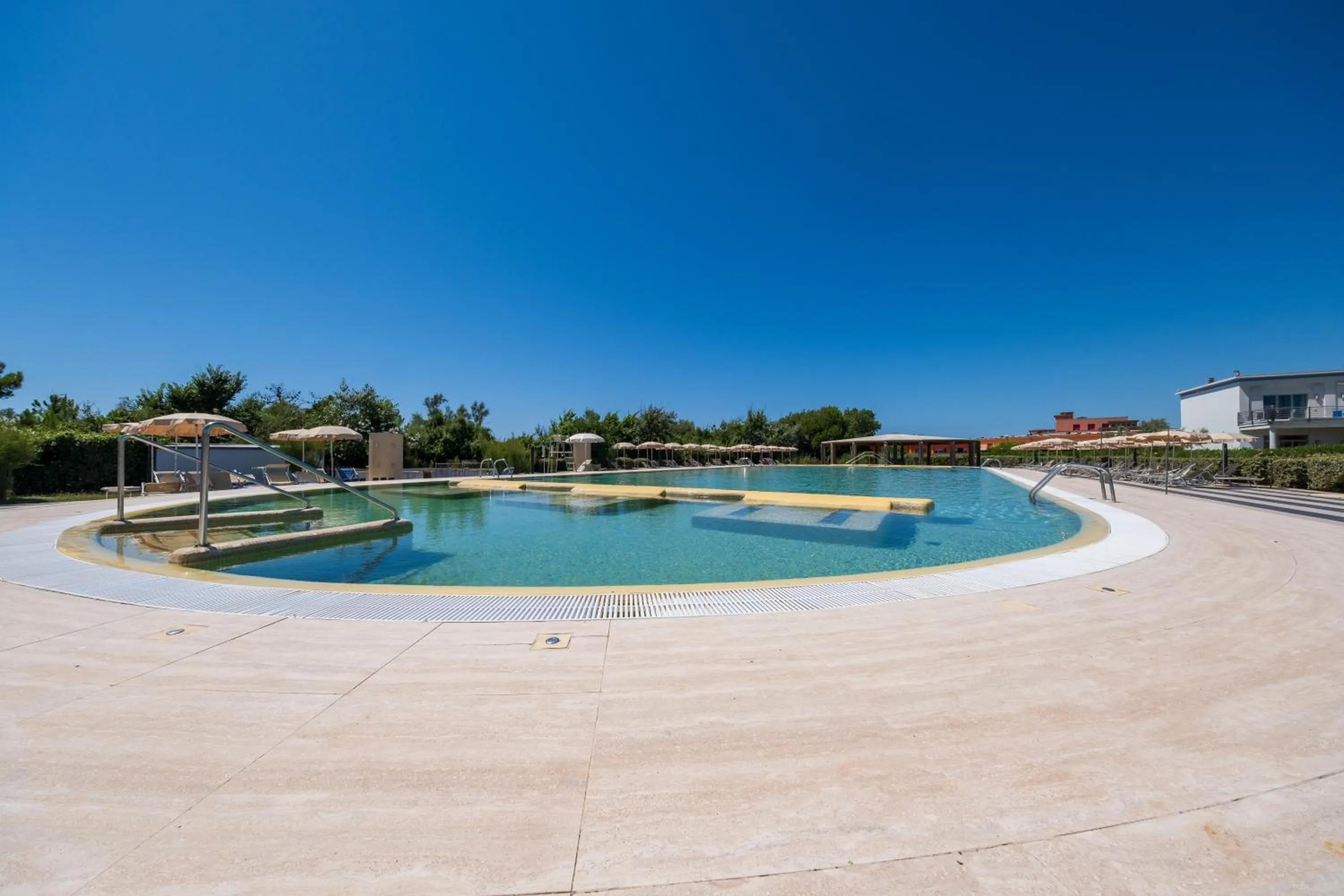 Pool view in Solidago Residence