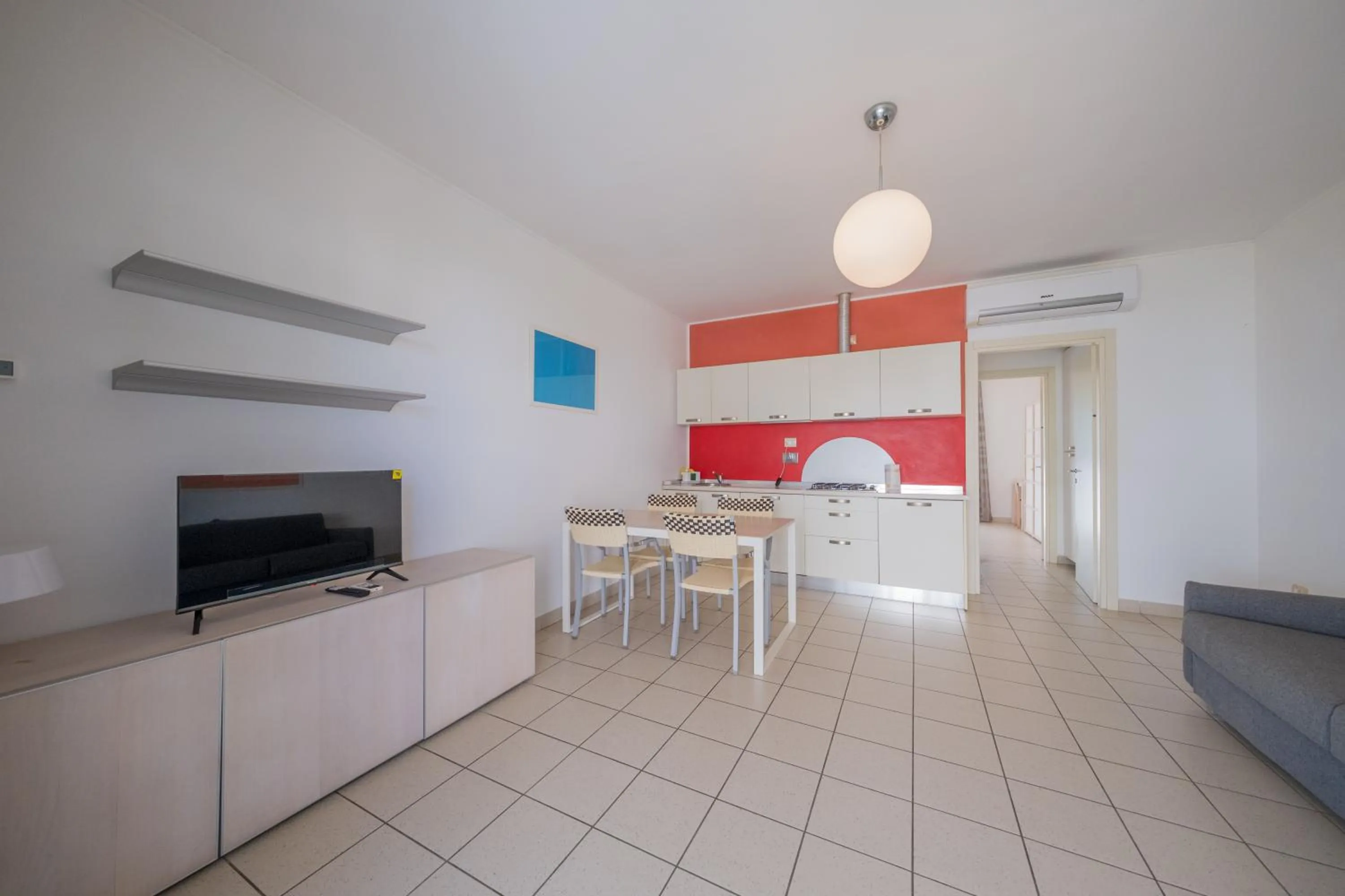Seating area in Solidago Residence