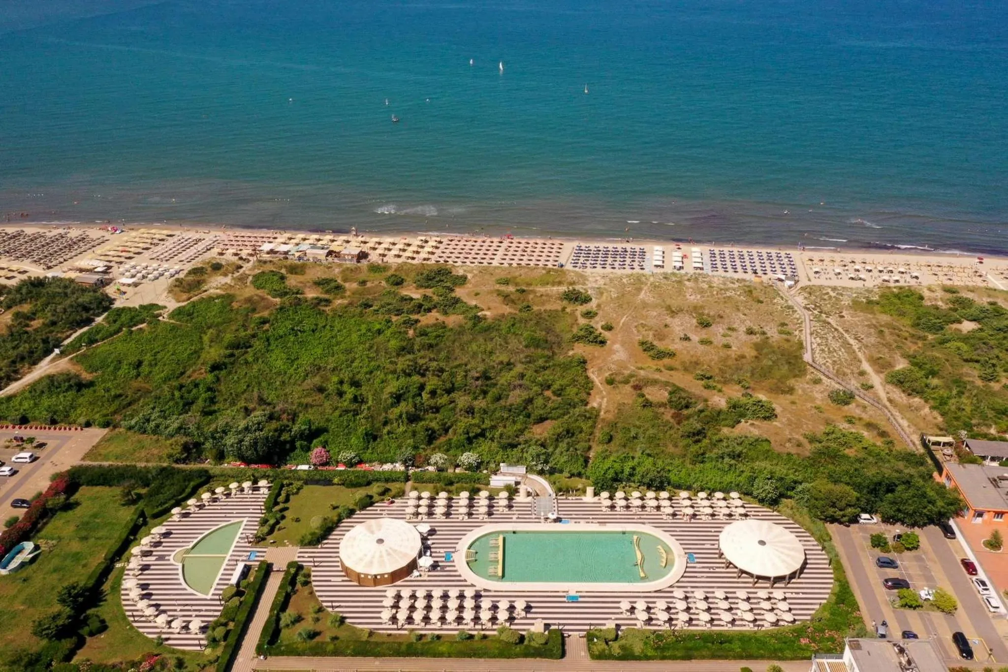 Bird's eye view in Solidago Residence