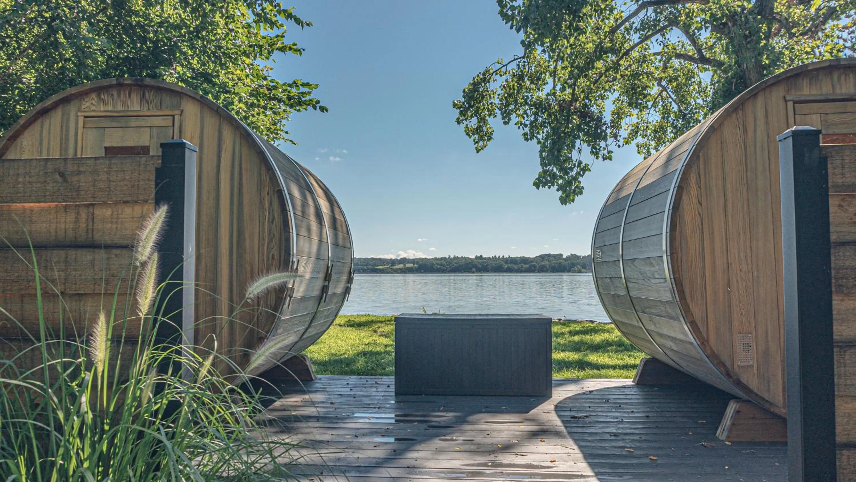 Sauna in Hutton Brickyards Riverfront Hotel & Venue