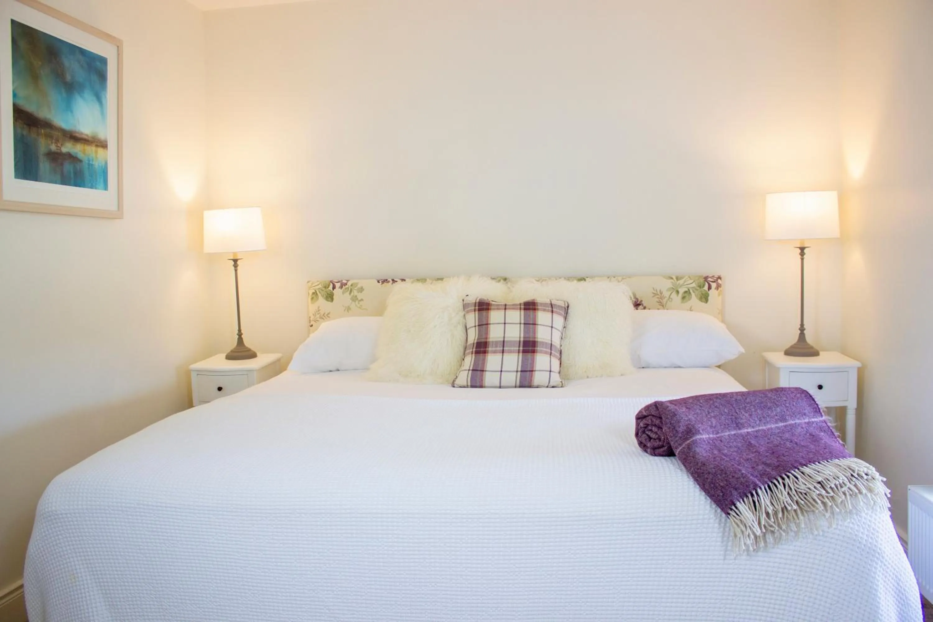 Bedroom, Bed in Manse On The Beach