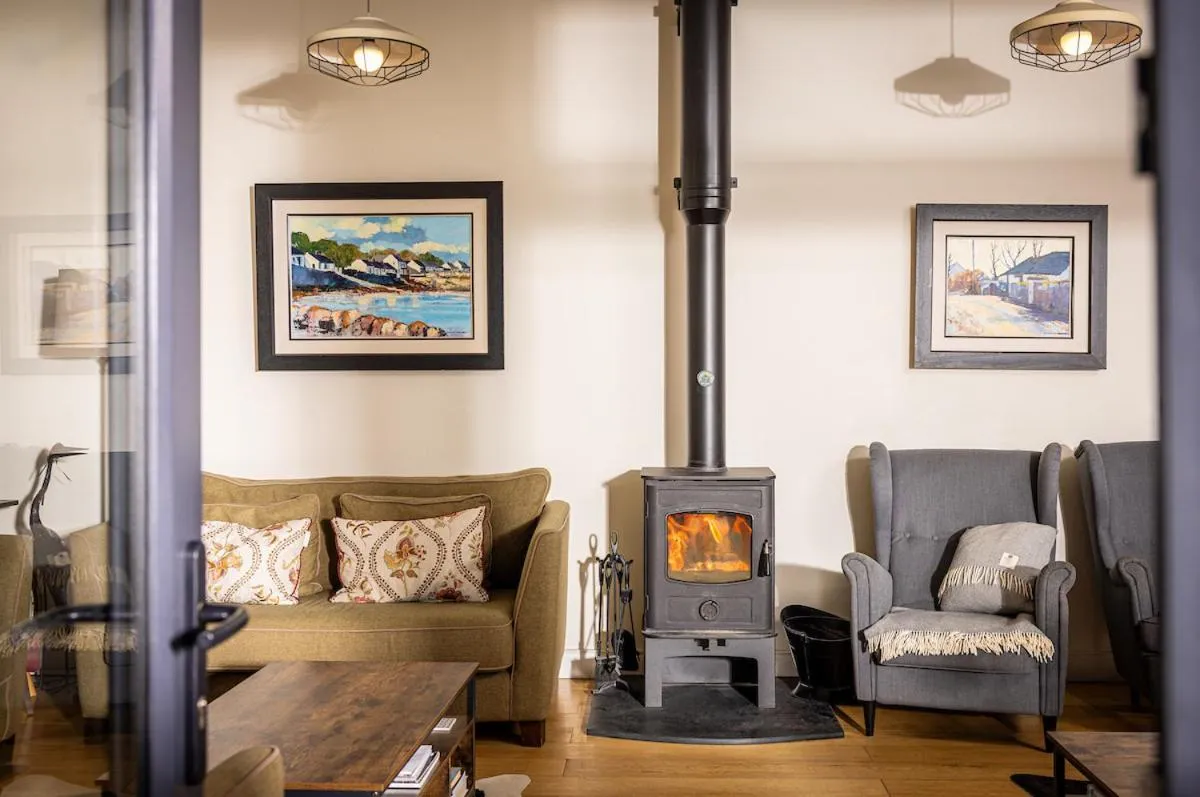 Living room in Manse On The Beach