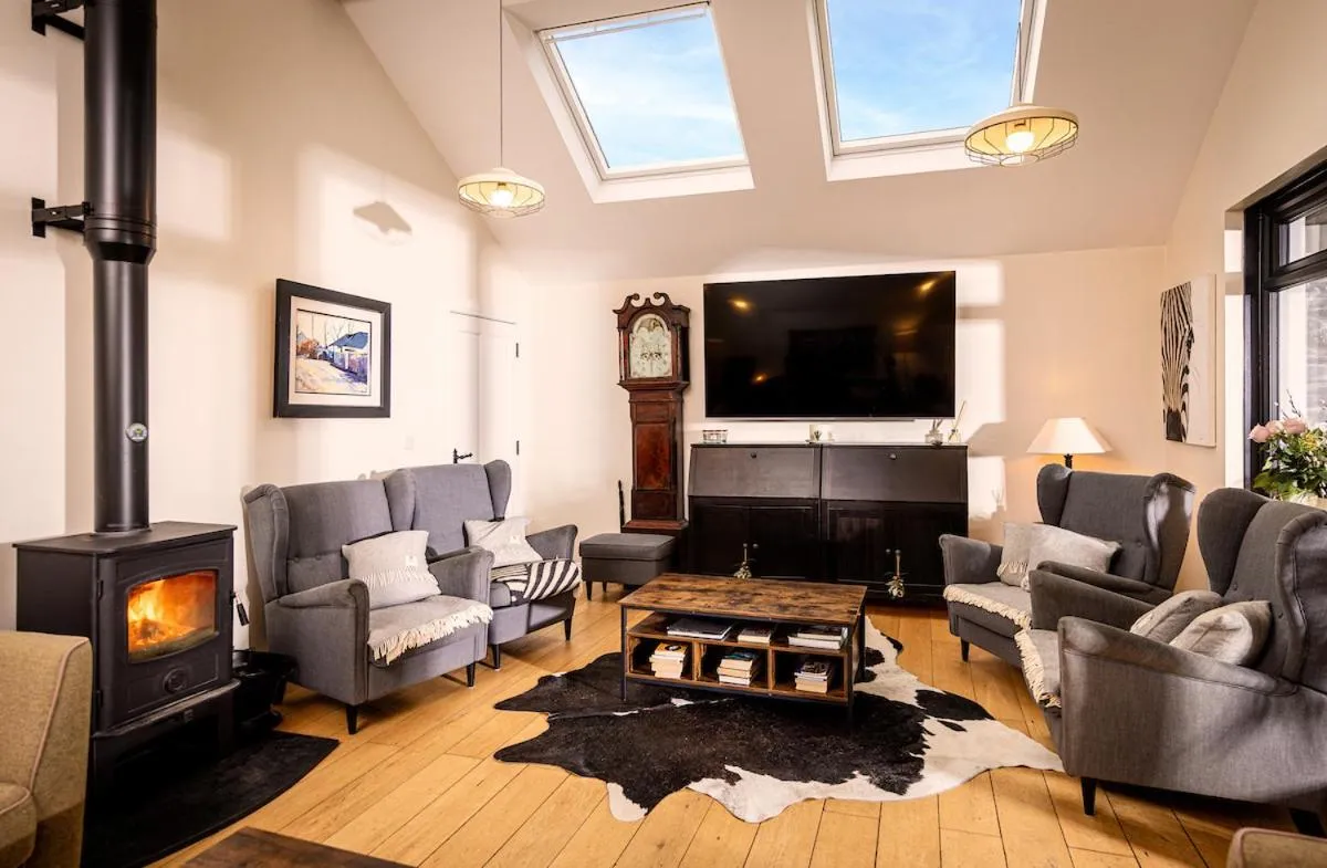 Living room in Manse On The Beach