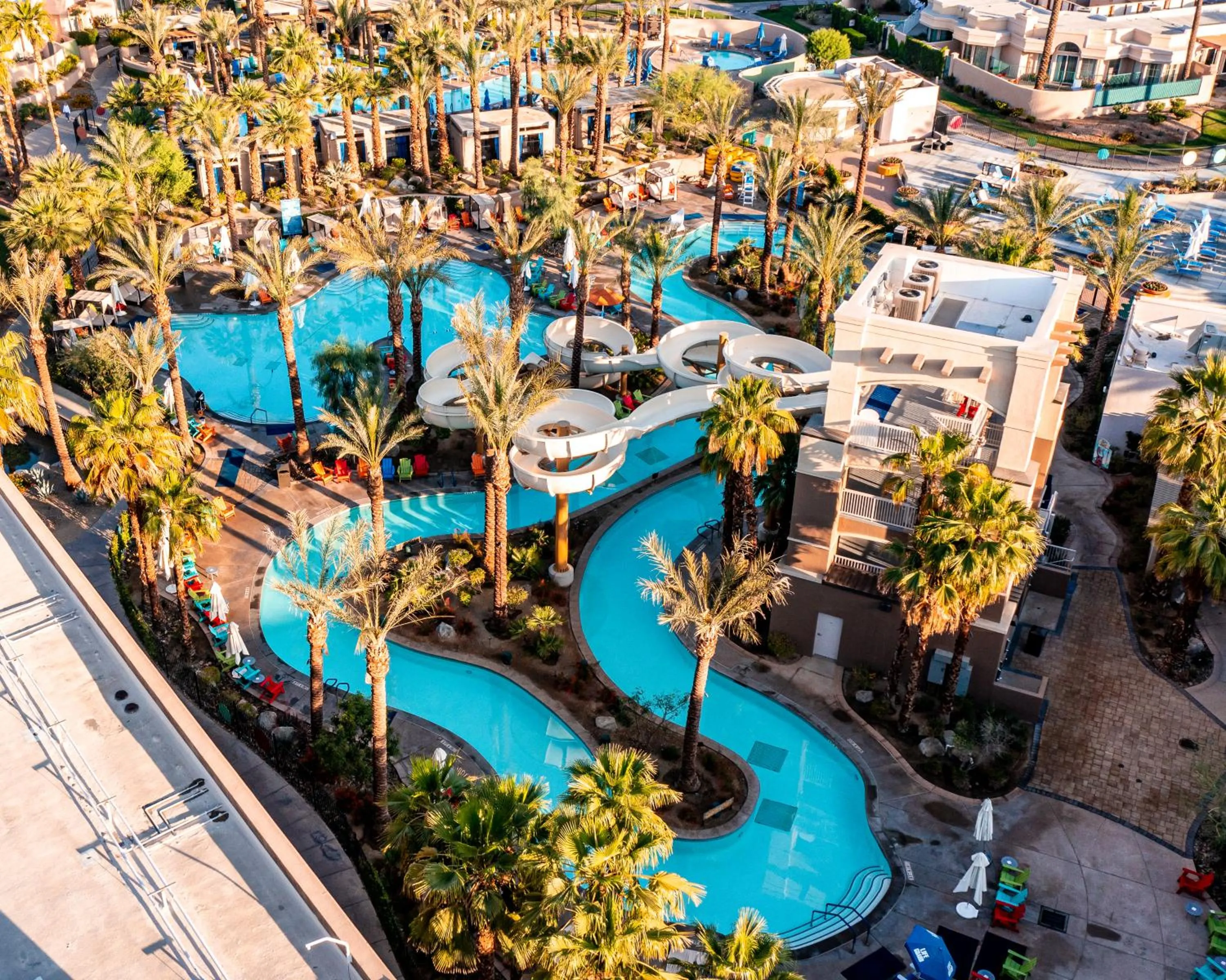 Aqua park in Grand Hyatt Indian Wells Resort & Villas