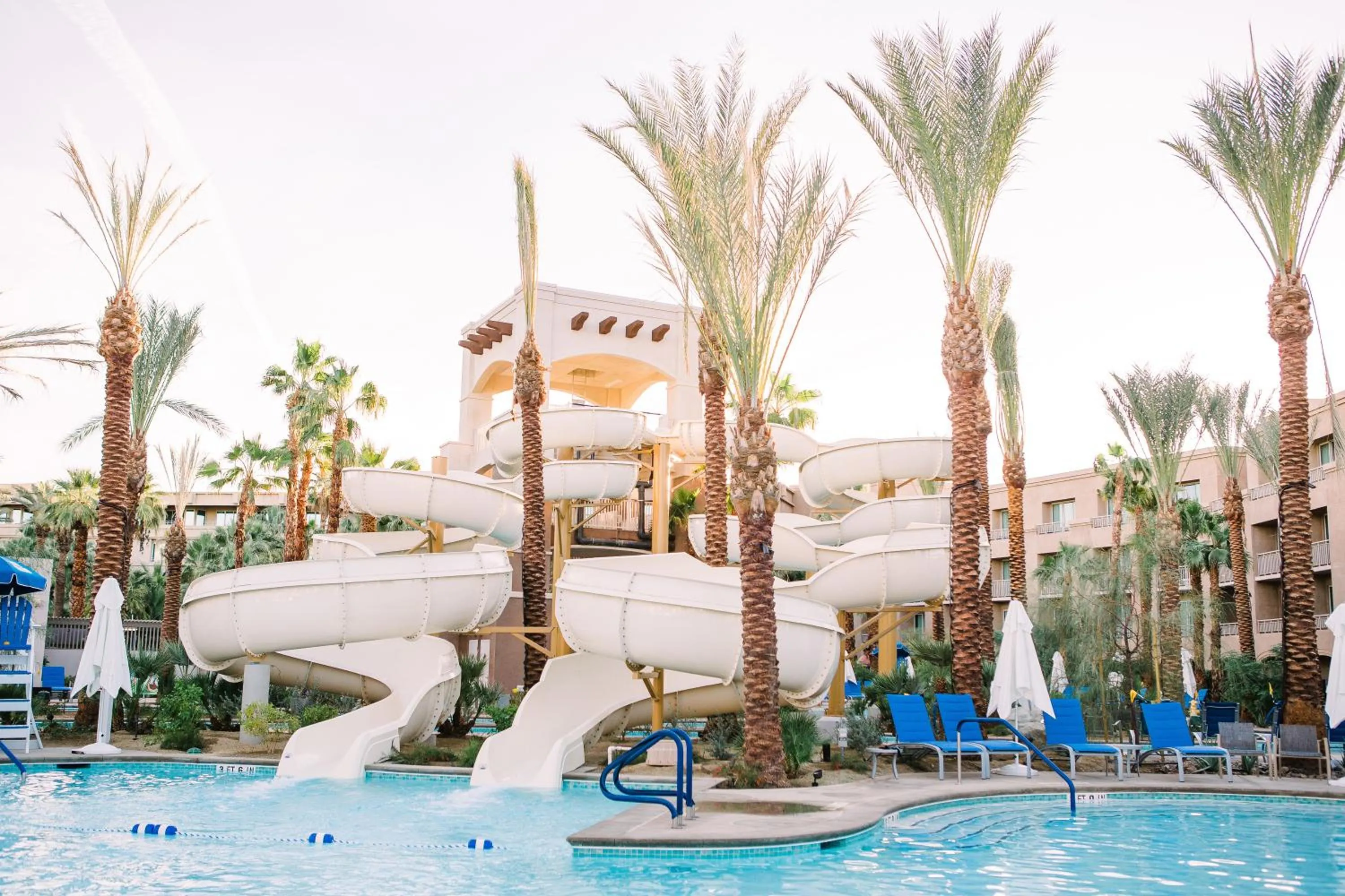 Aqua park in Grand Hyatt Indian Wells Resort & Villas