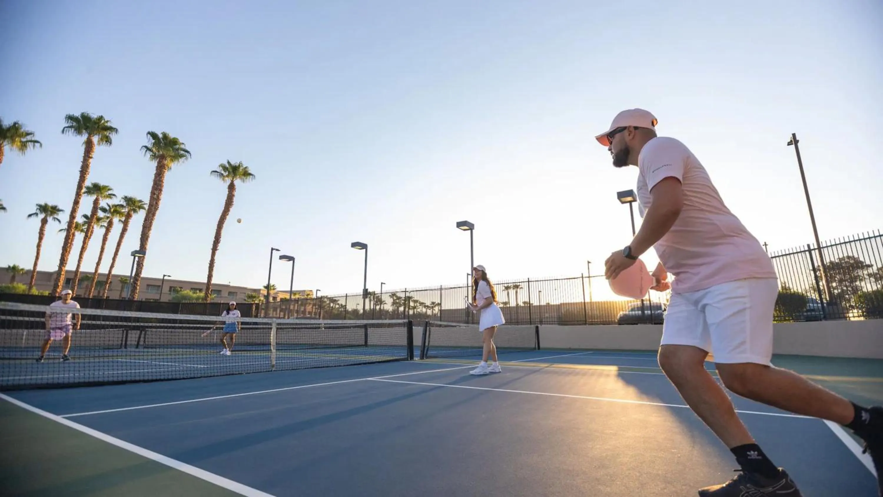Tennis court in Grand Hyatt Indian Wells Resort & Villas