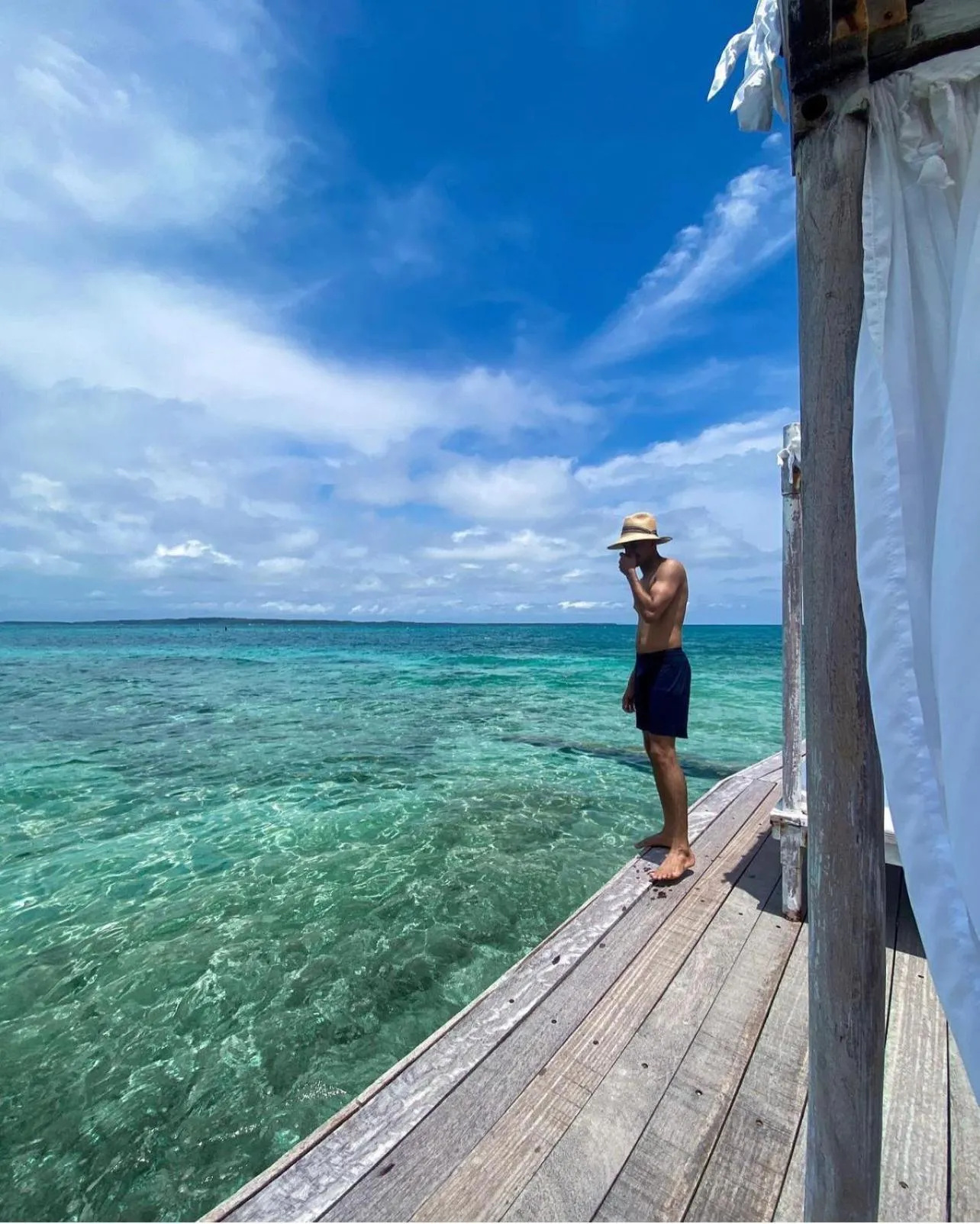 Sea view in Hotel Isla Del Pirata