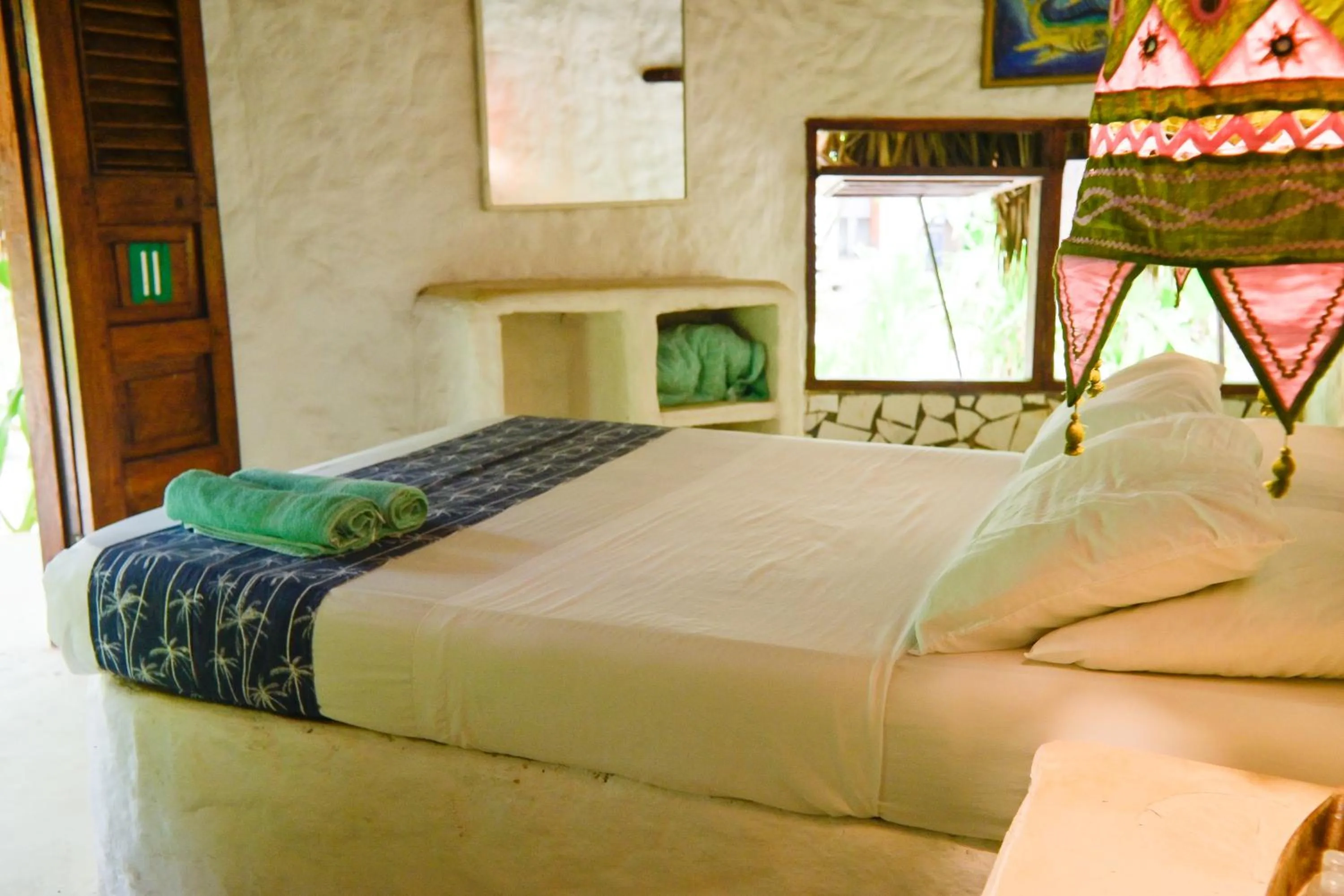 Bed in Hotel Isla Del Pirata